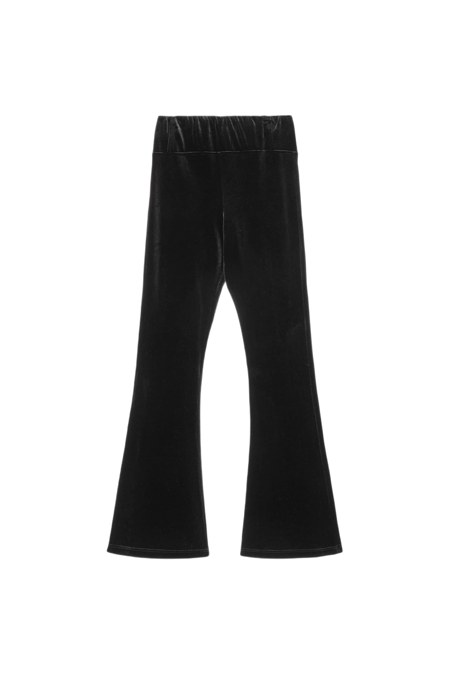 ZANNI FLARE TROUSER VELVET BLACK 6