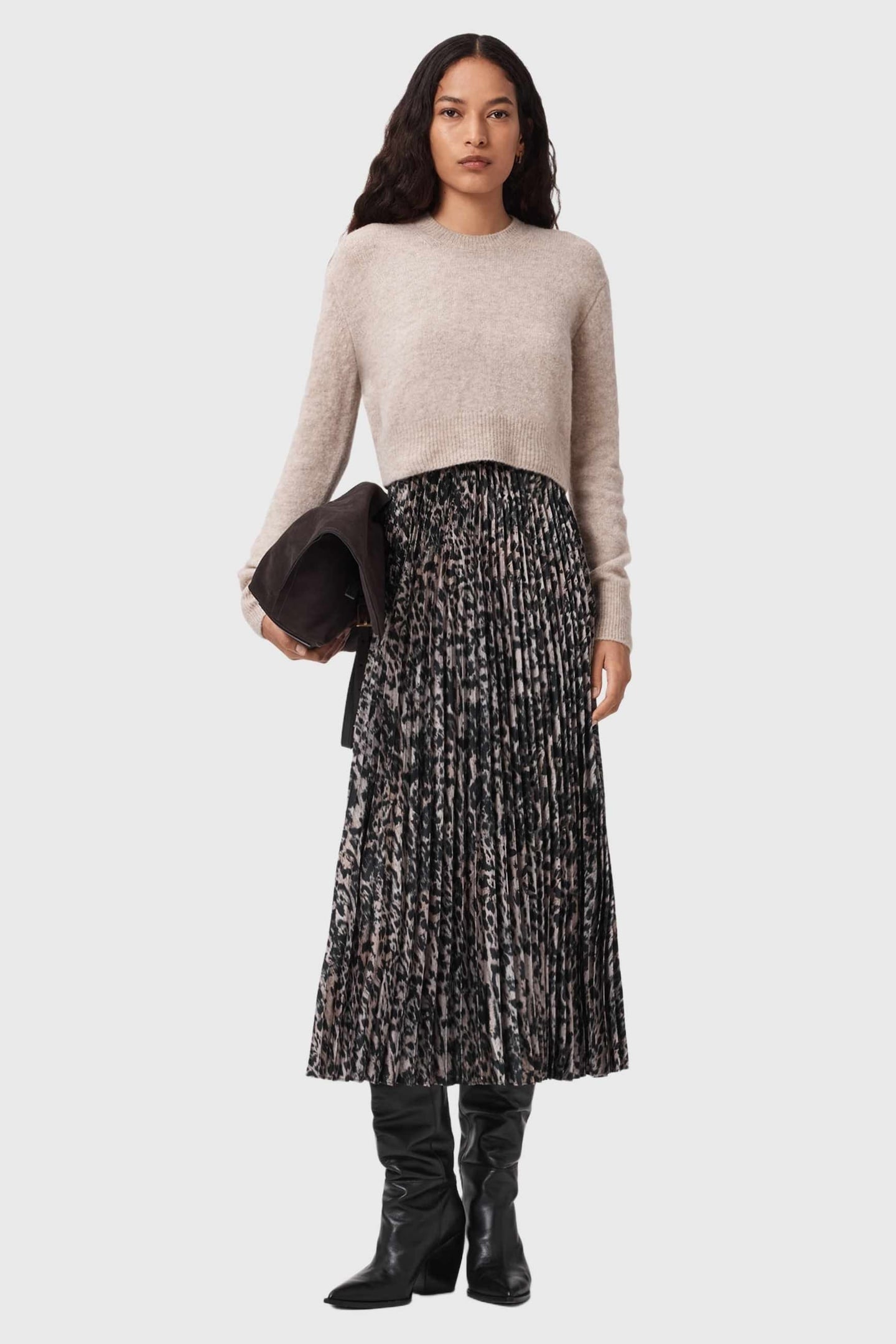 EVIA DRESS EVIA NATURAL BROWN 1