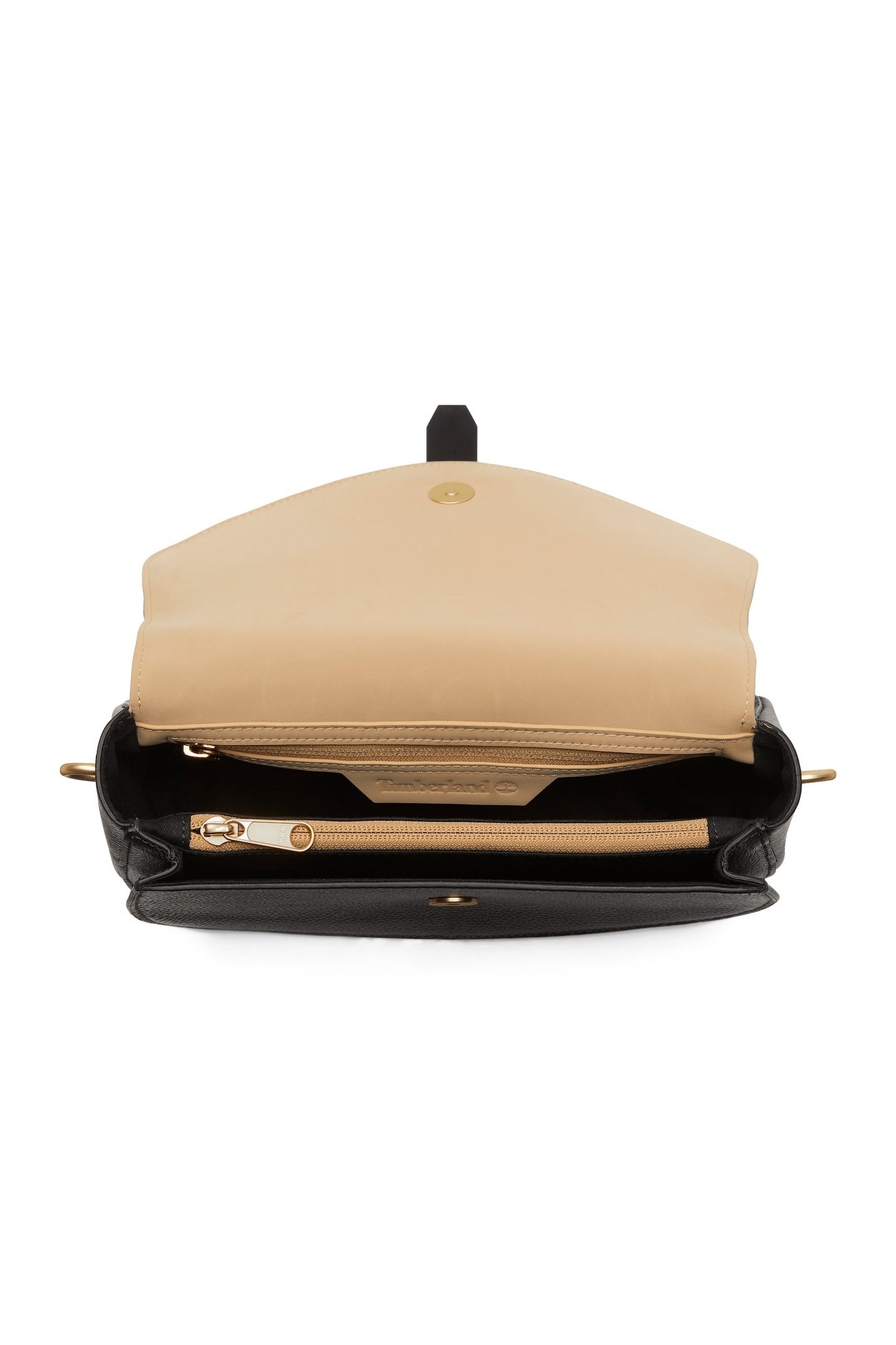 TUCKERMAN LEATHER FLAP CROSSBODY BAG BLACK 2