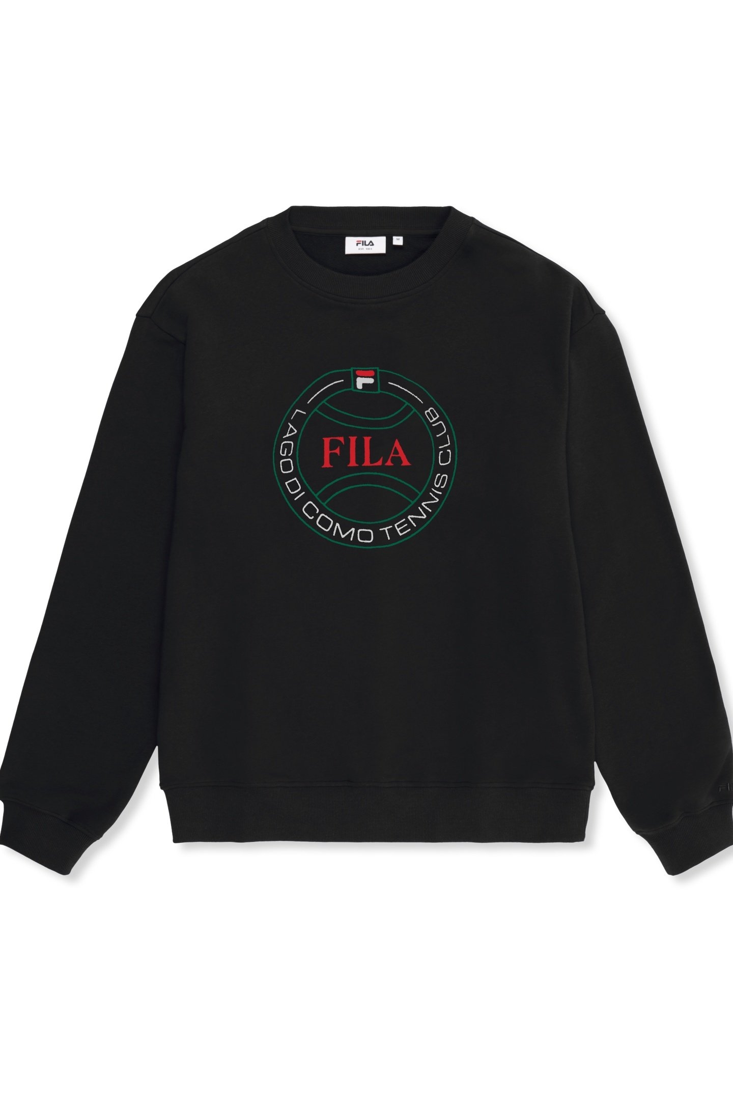 PARELLA RELAXED GRAPHIC SWEATSHIRT BLACK 6
