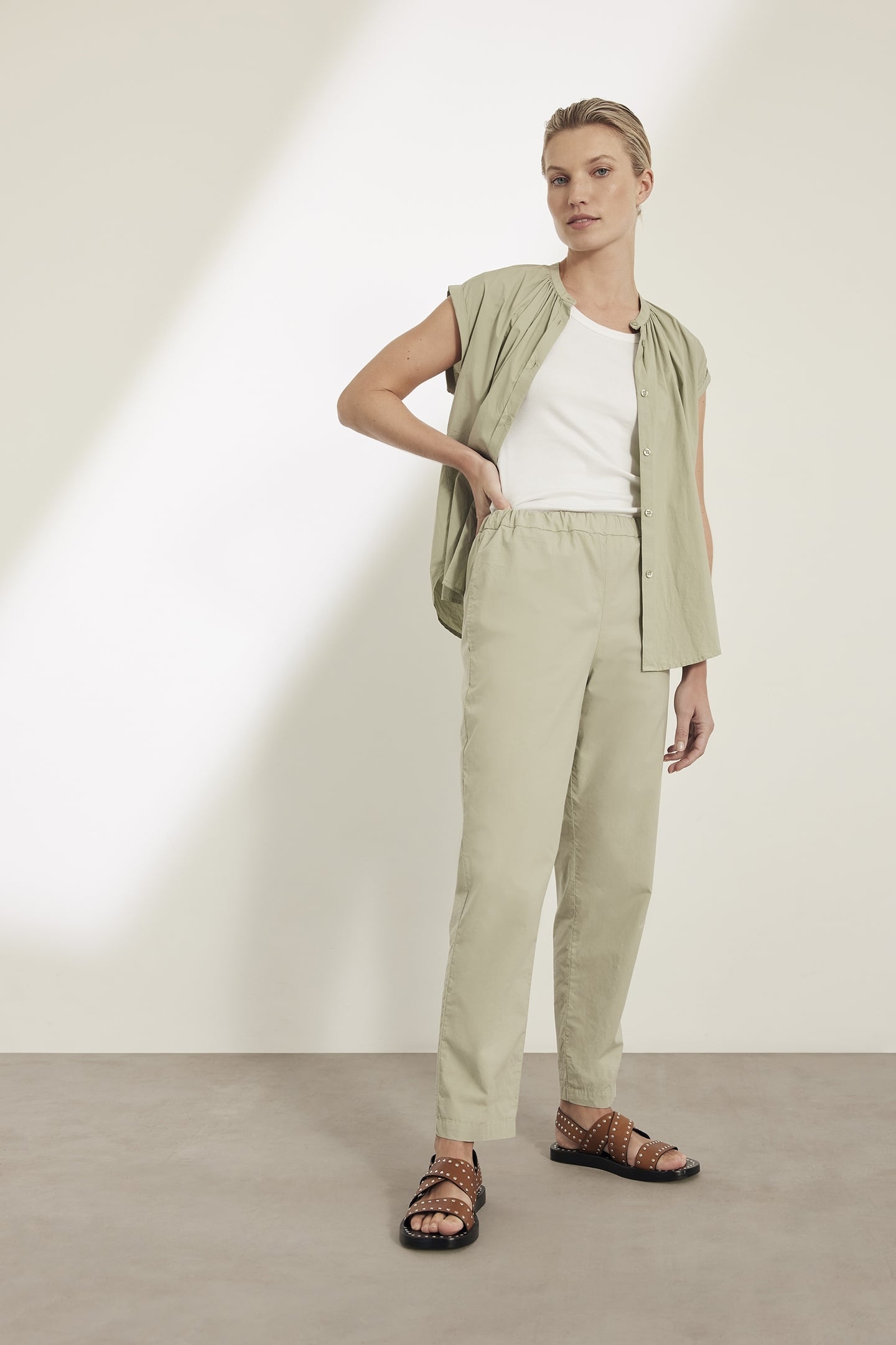 MEREL PANTS GREEN TEA 4