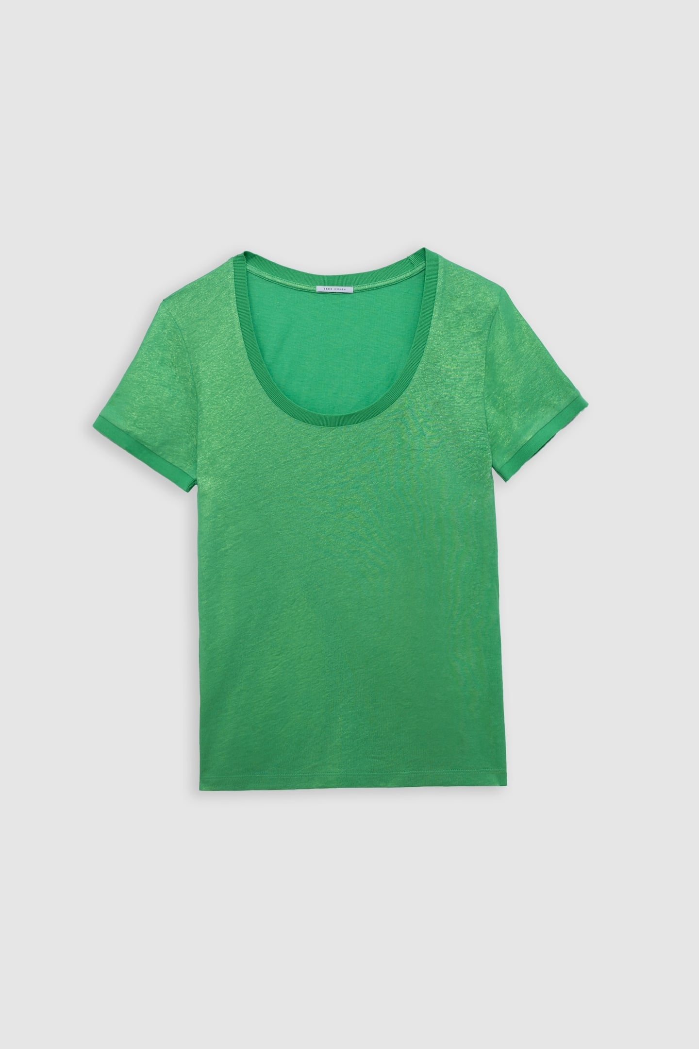 IRIDESCENT GREEN SHORT-SLEEVED T-SHIRT 1