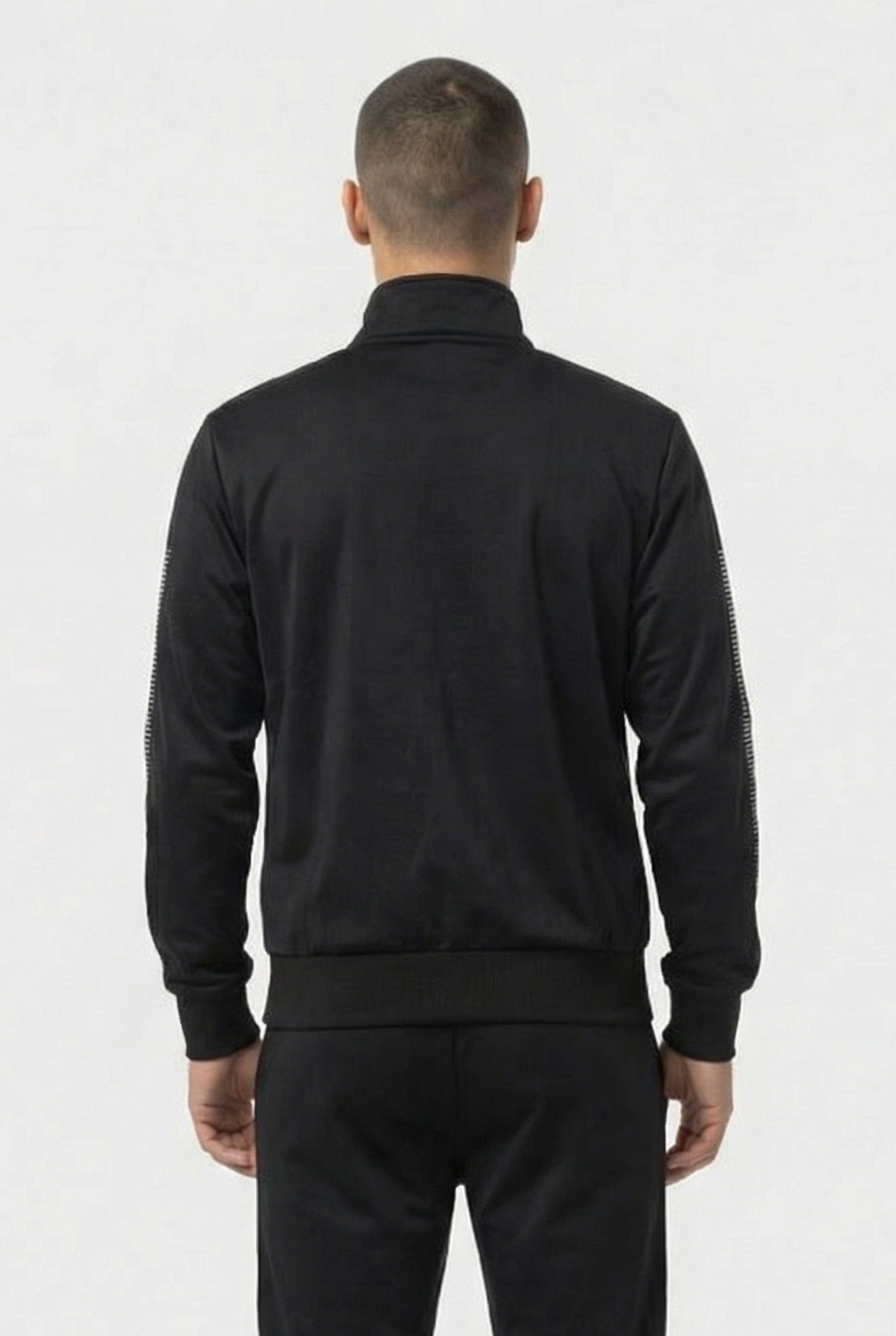 UNISEX TL KNITTED POLY JACKET BLACK 3