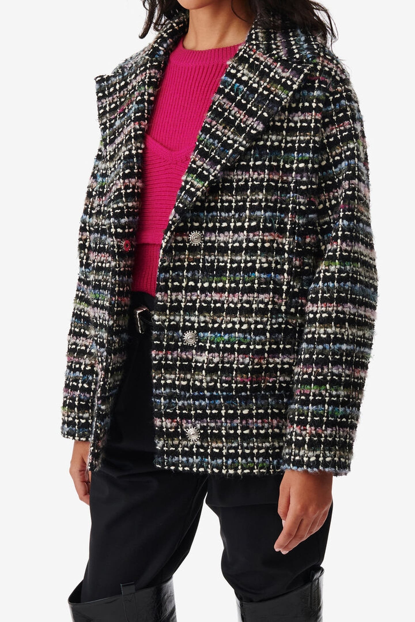 JUDIT OUTERWEAR BLACK MULTICO 4