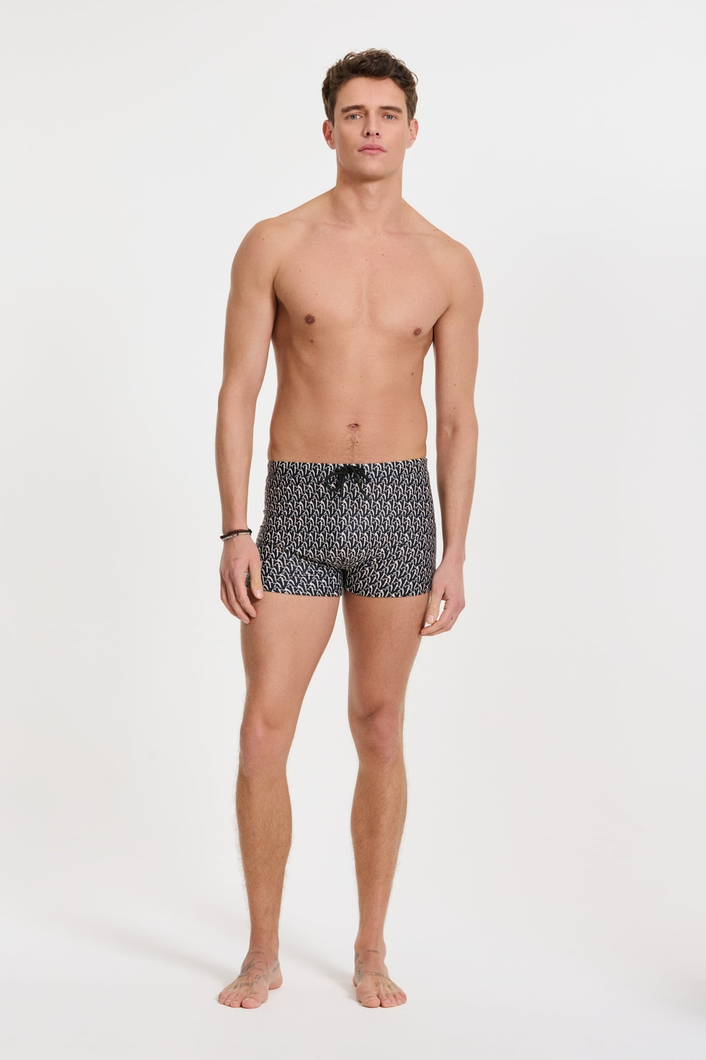 SEP SWIM BOXER WAVY CORAL BLACK WAVY CORAL 2