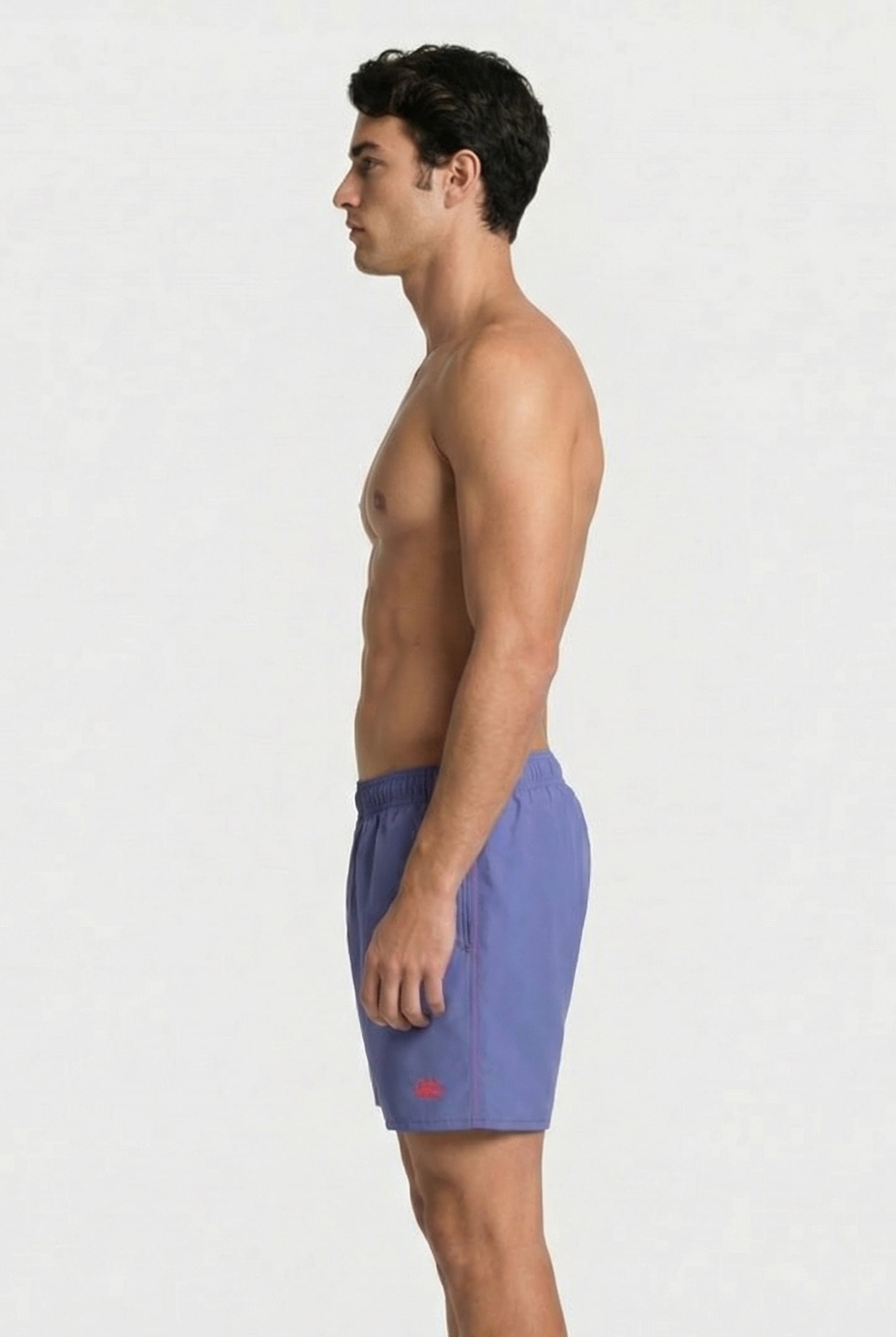 FUNDAMENTALS BOXER R PURPLE BLUE-FLUO RED 3