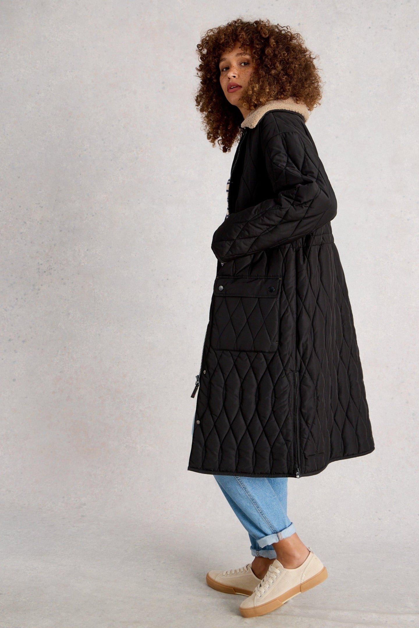 NOLAN QUILTED COAT PURE BLACK 3