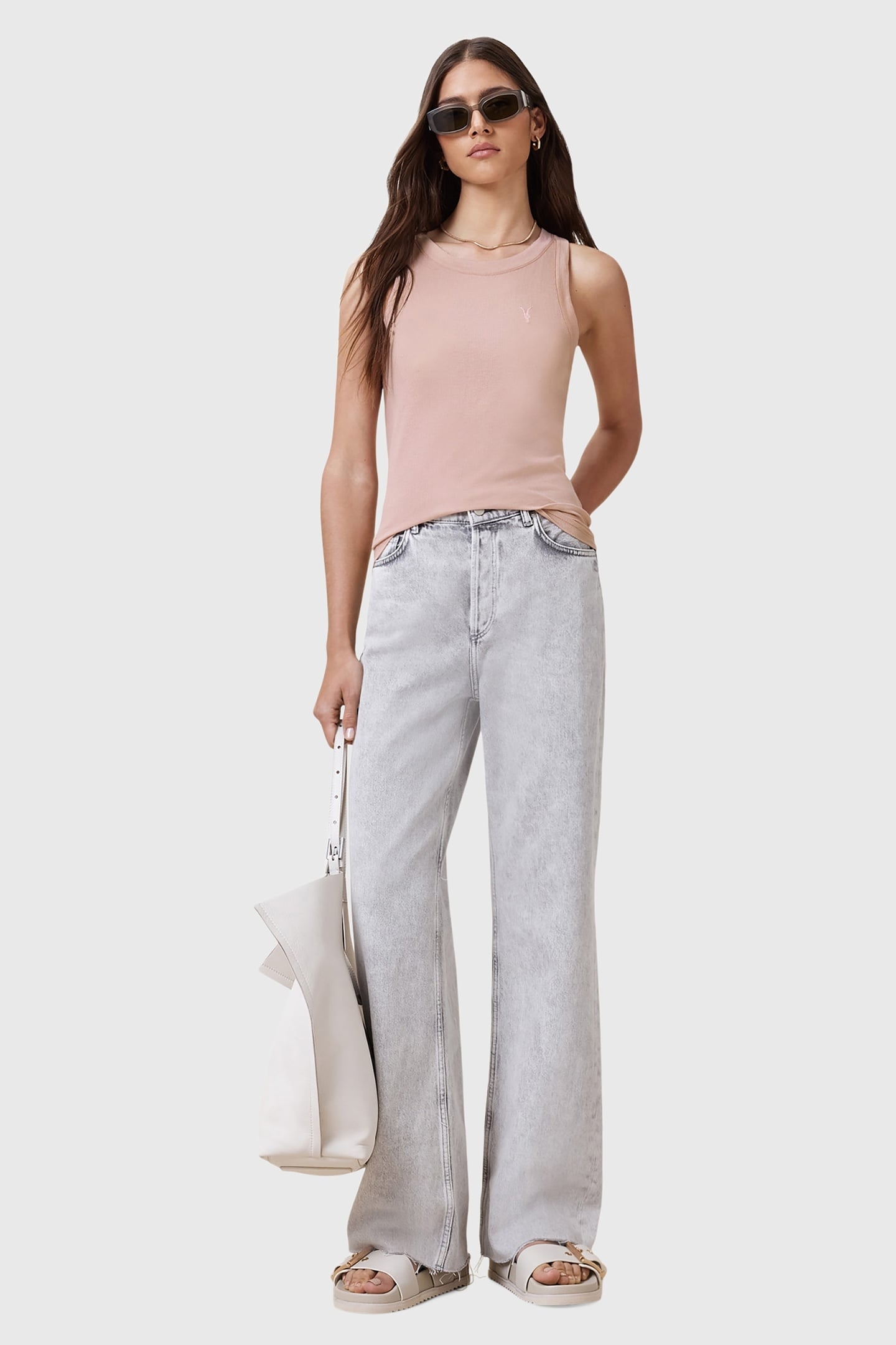 RINA RAMSKULL TANK ROSE DUST PINK 2