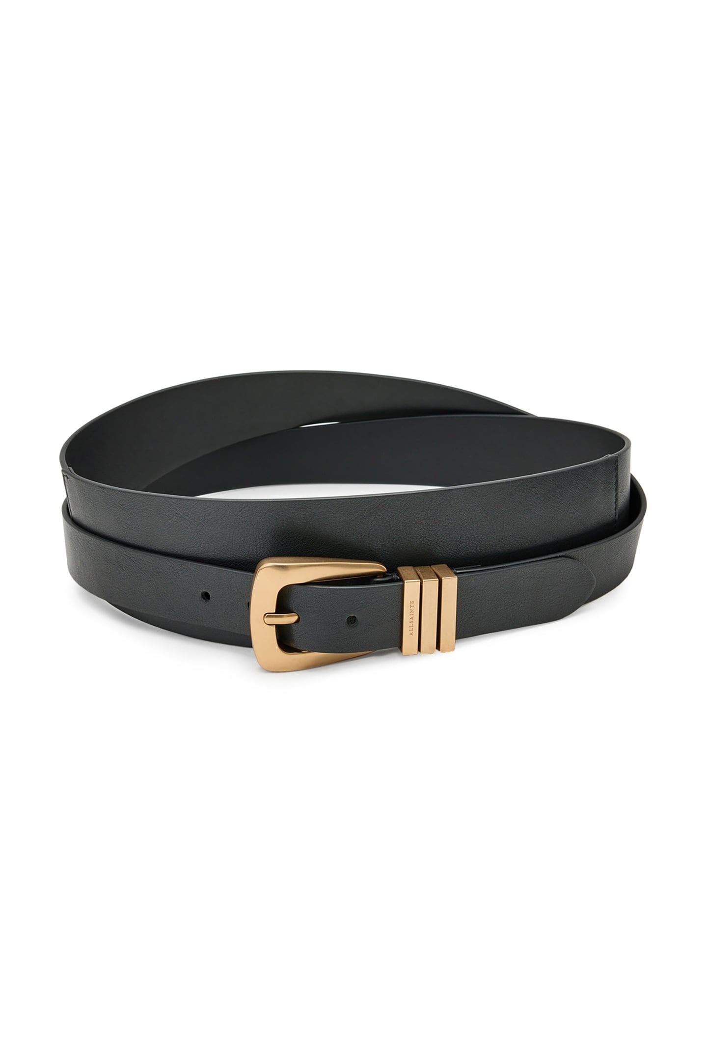 TRINITY ALCOR BELT BLACK/WARM BRASS 2