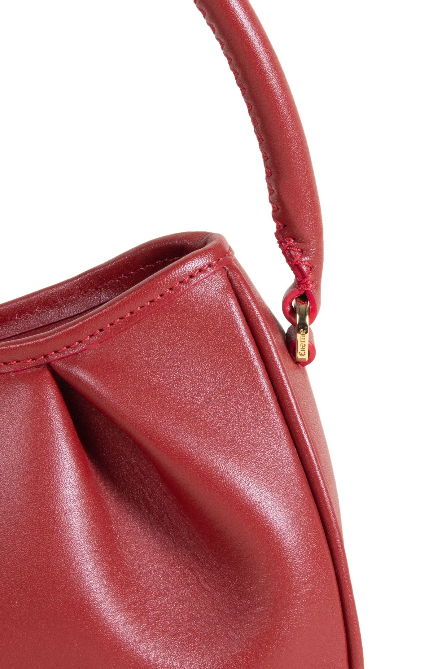 DIMPLE LEATHER GERANIUM RED 3