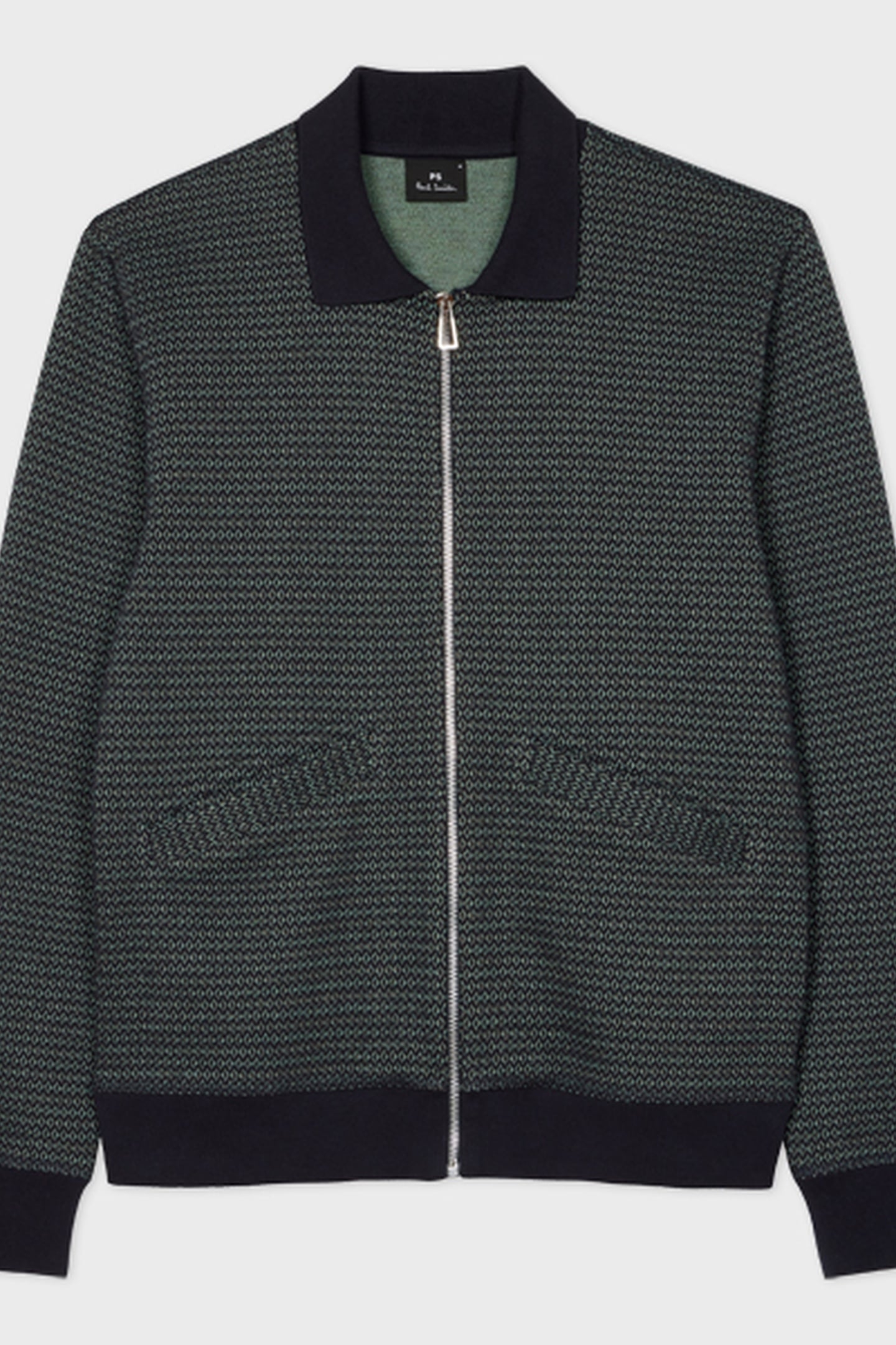 ZIP CARDIGAN VERY DARK NAVY 2