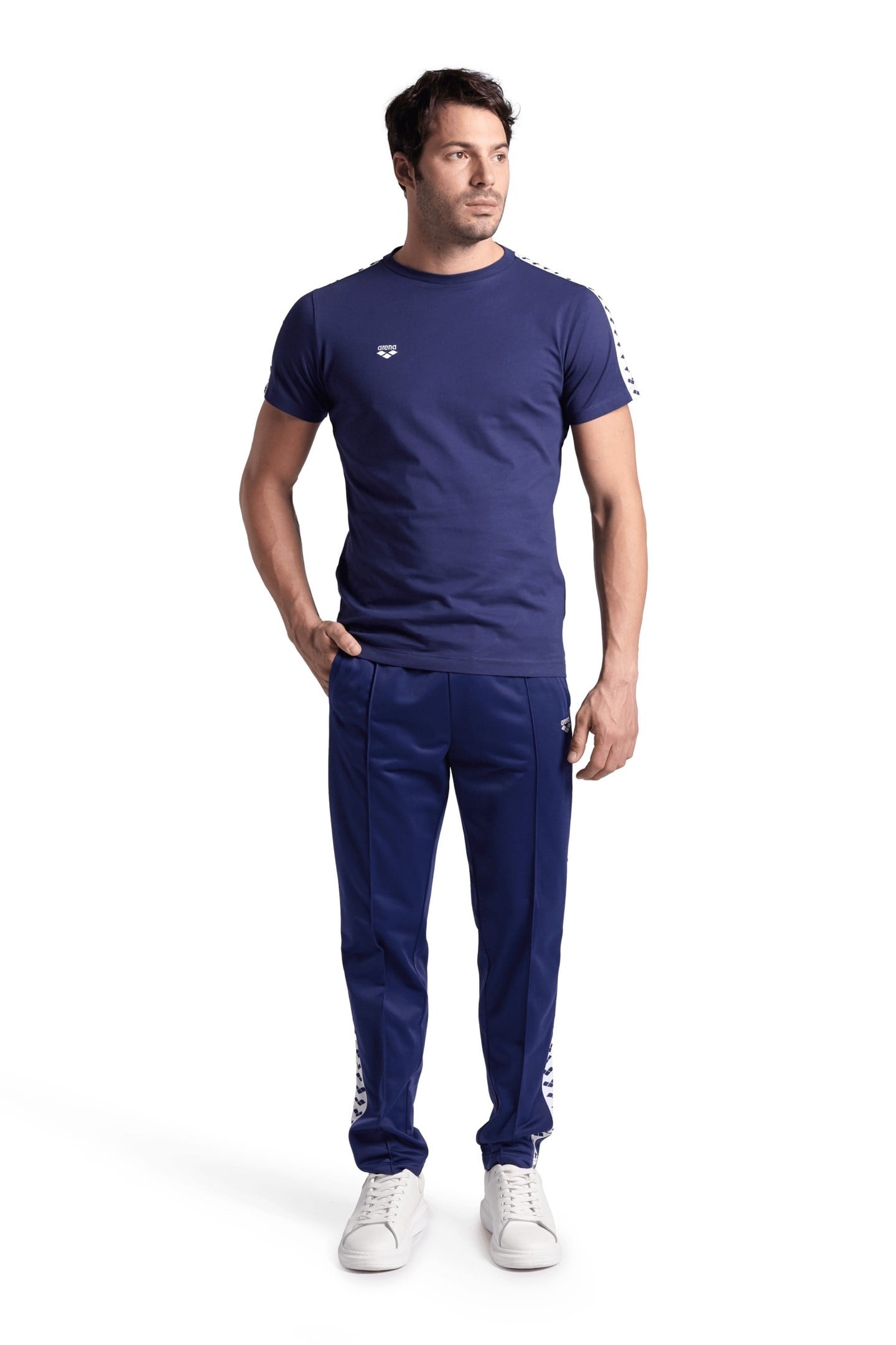 M RELAX IV TEAM PANT NAVY-WHITE-NAVY 1