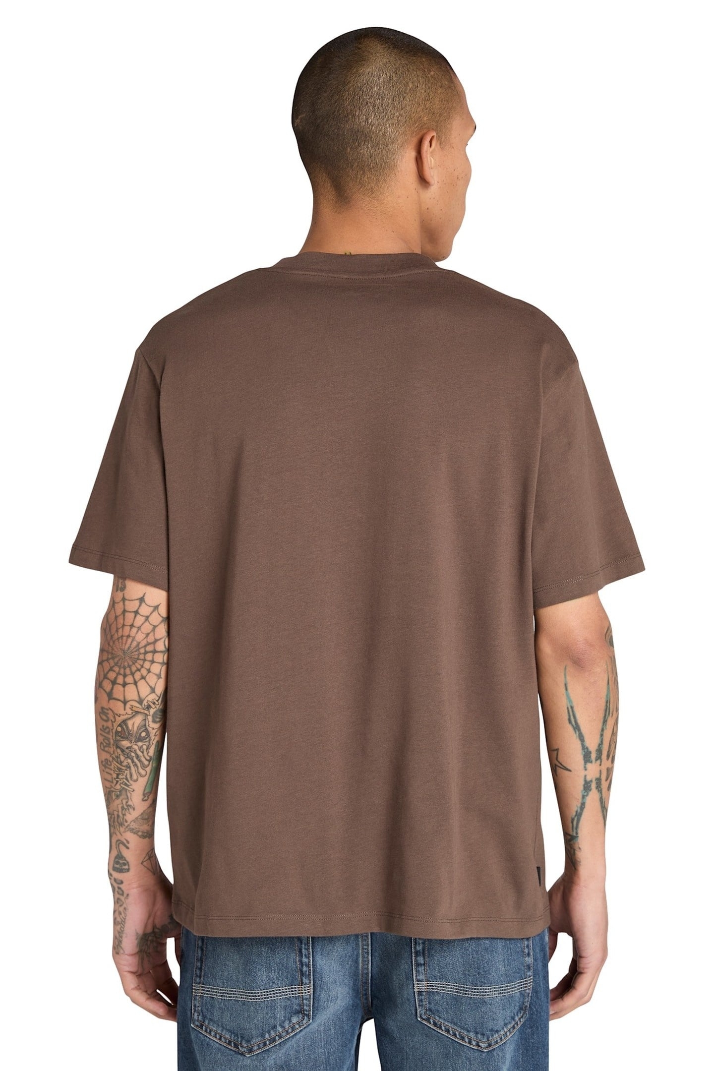 HOLIDAY FRONT GRAPHIC SS TEE CHOCOLATE BROWN 2
