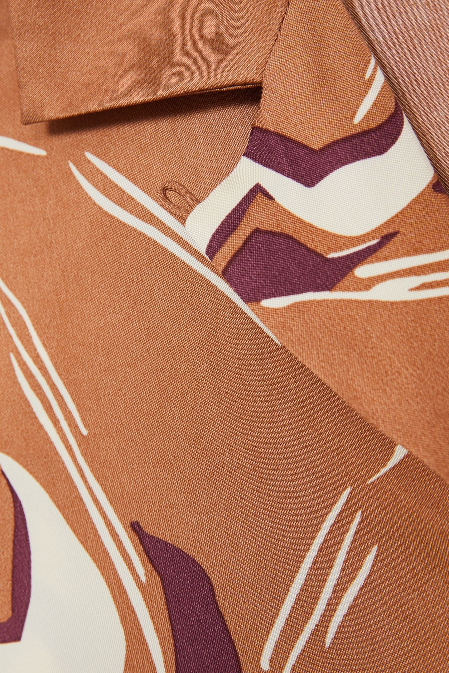 FLORAL PRINT TOP RUST 5