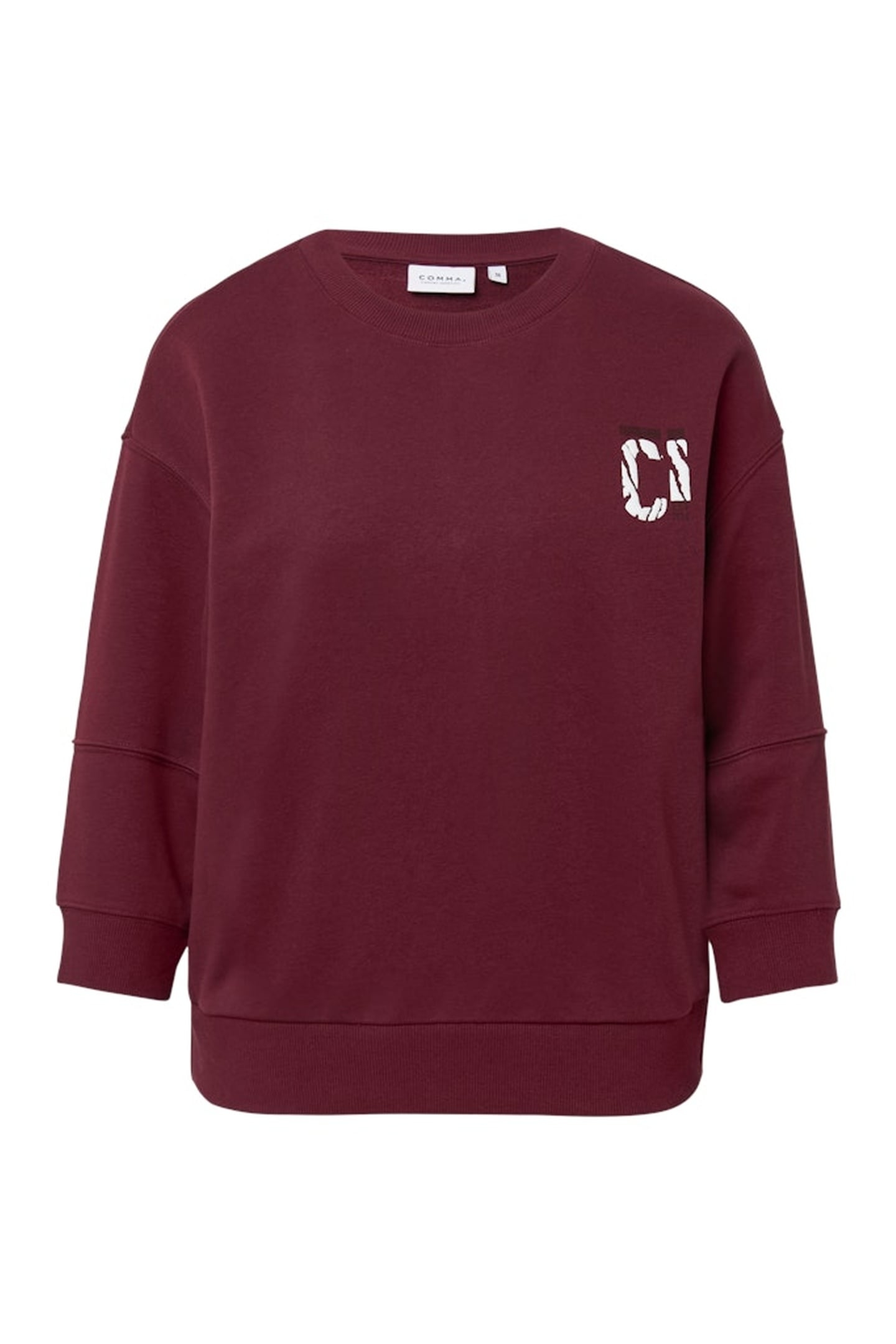 COMMA SWEATERS BURGUNDY 4
