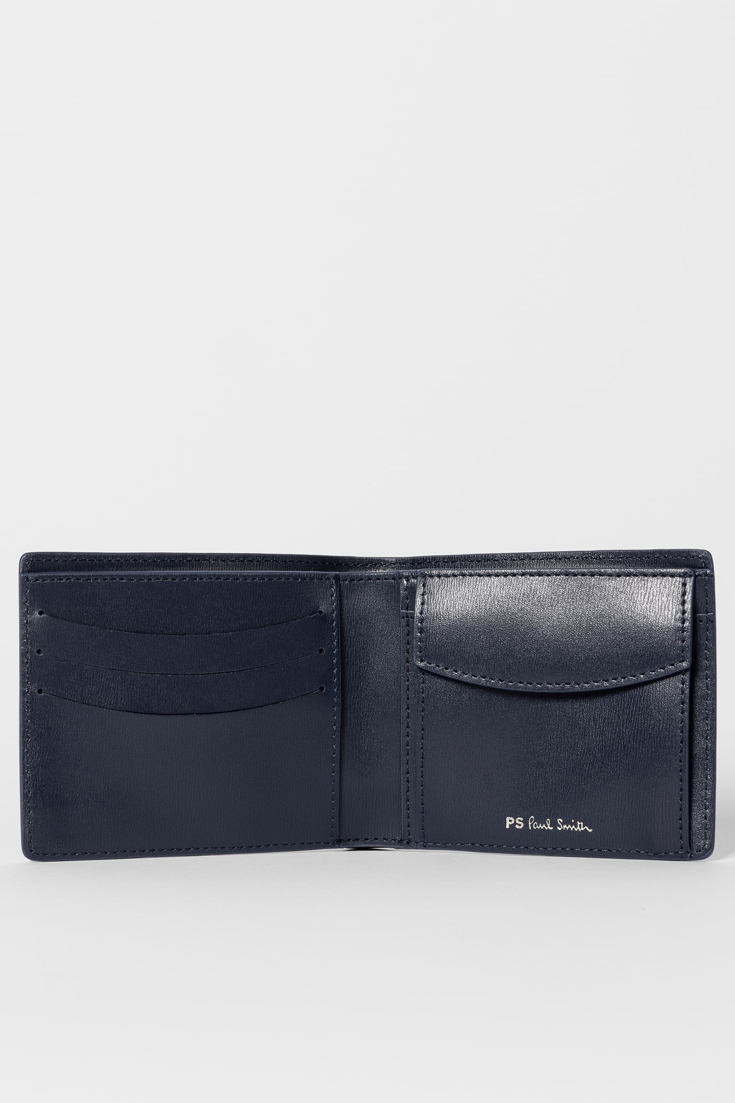 WALLET BILLFOLD COIN NAVY 4