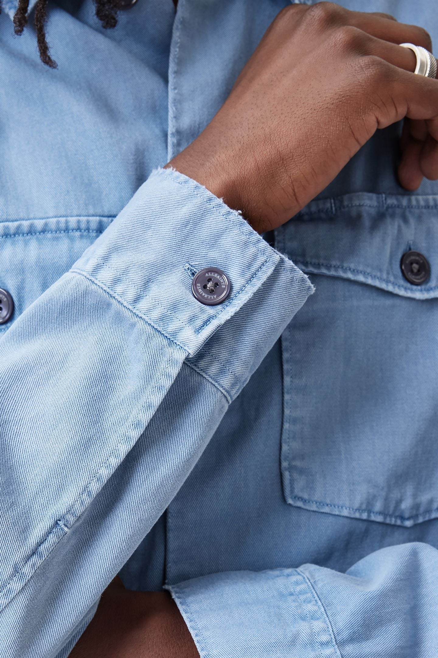 SPOTTER LS SHIRT STATIC BLUE 7