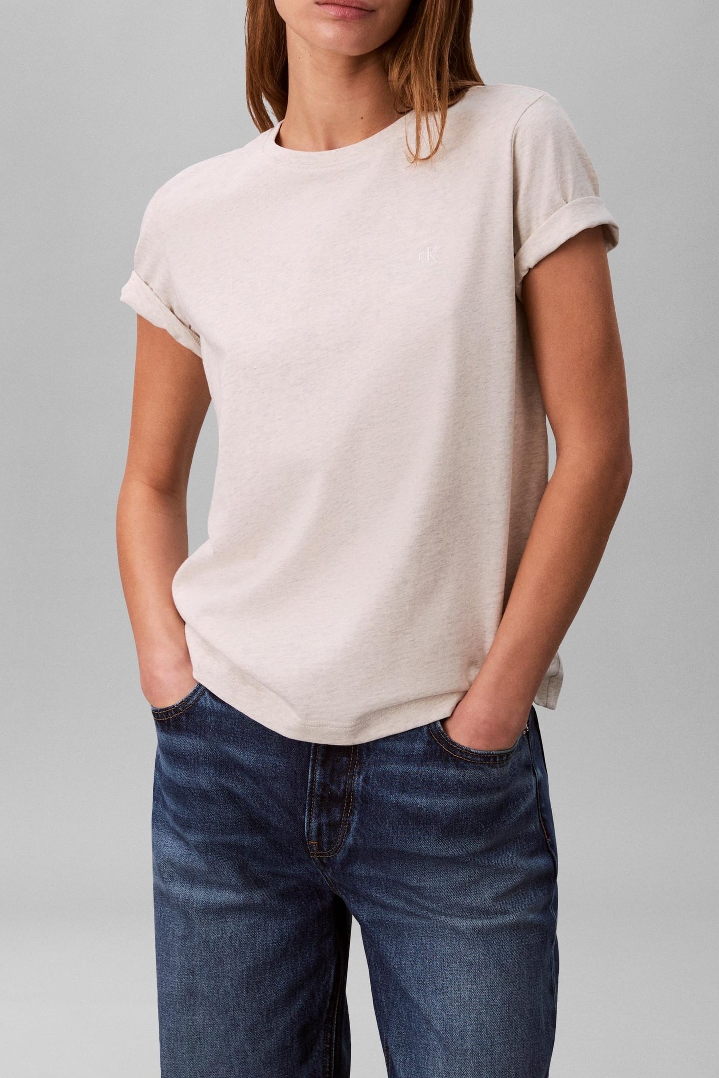 ARCHIVE JERSEY CREW HEROIC GREY HEATHER 1