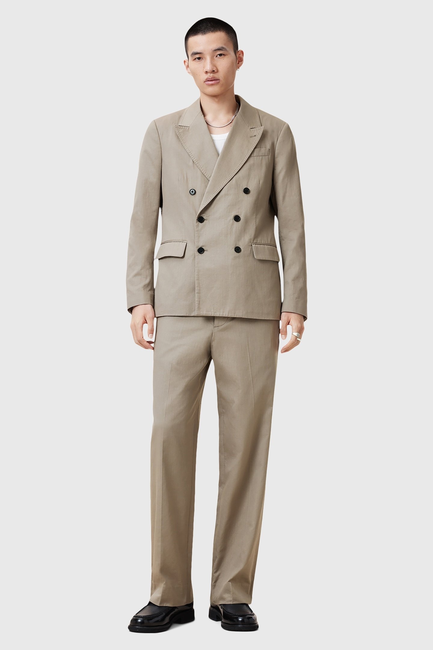 NEWTON BLAZER STONE GREY 1