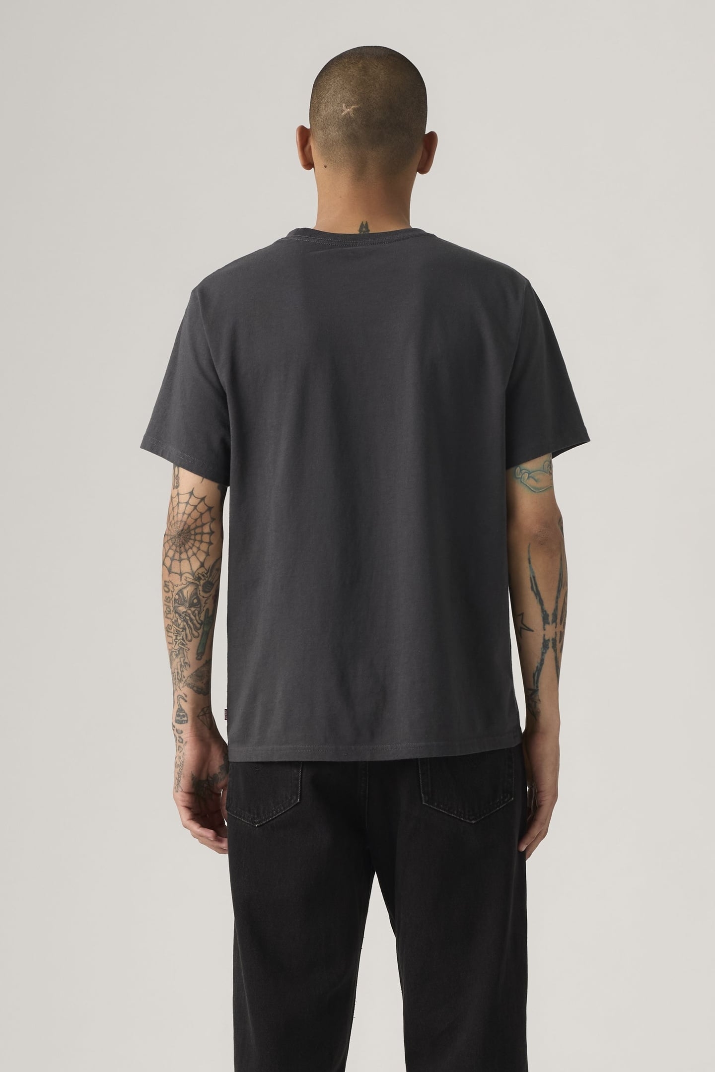 RELAXED FIT GRAPHIC T-SHIRT BLACK 4