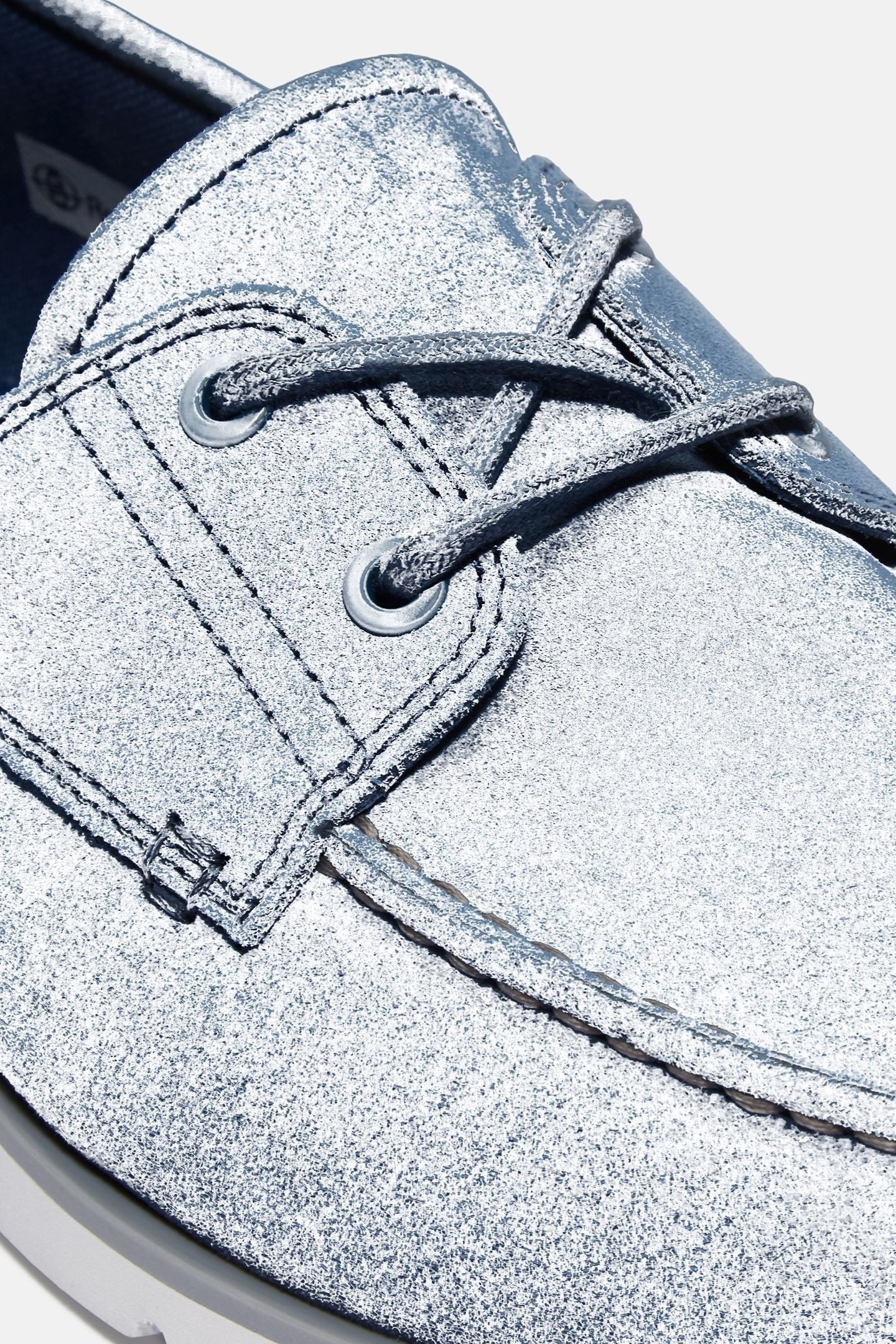 GRAFTON BAY LACE UP SHOE DARK BLUE SUEDE 8