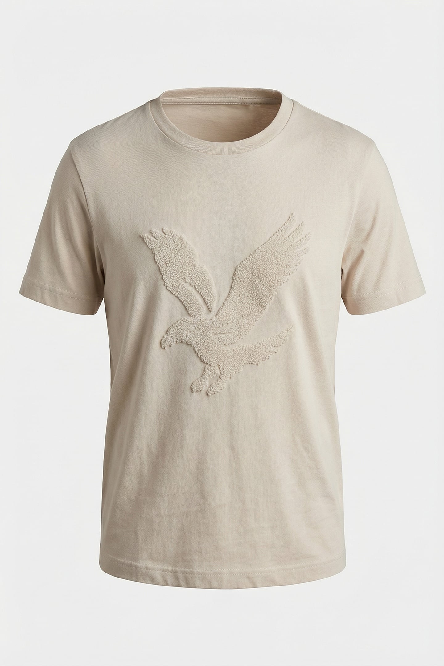 TOWELLING EAGLE T-SHIRT PUTTY 1