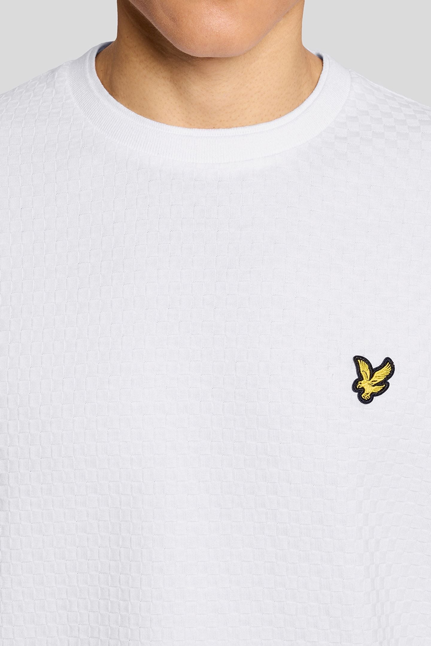 FOOTBALL JACQUARD T-SHIRT WHITE 4