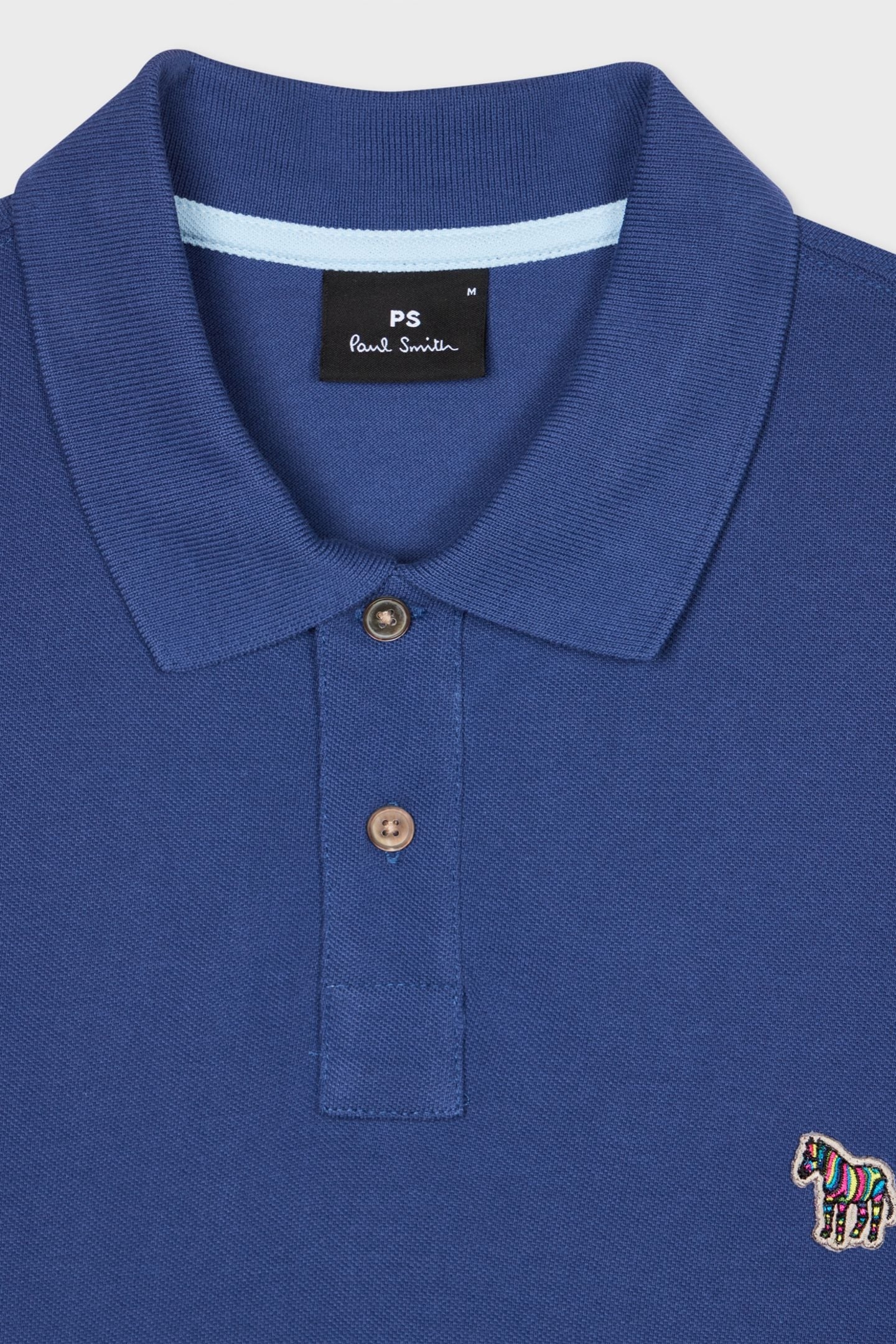 REG FIT LS POLO SHIRT INDIGO 3