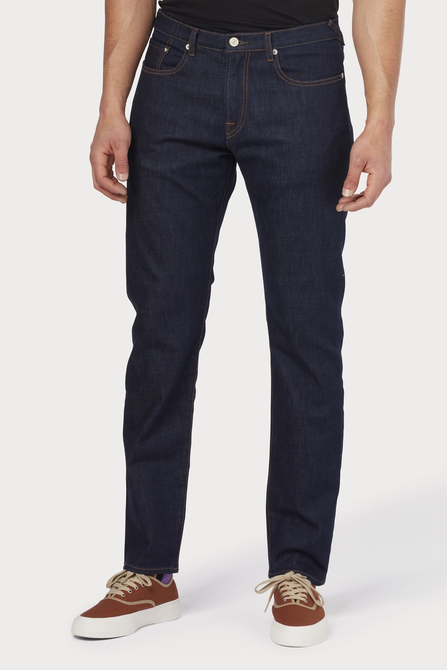TAPERED FIT JEAN RINSE WASH 2