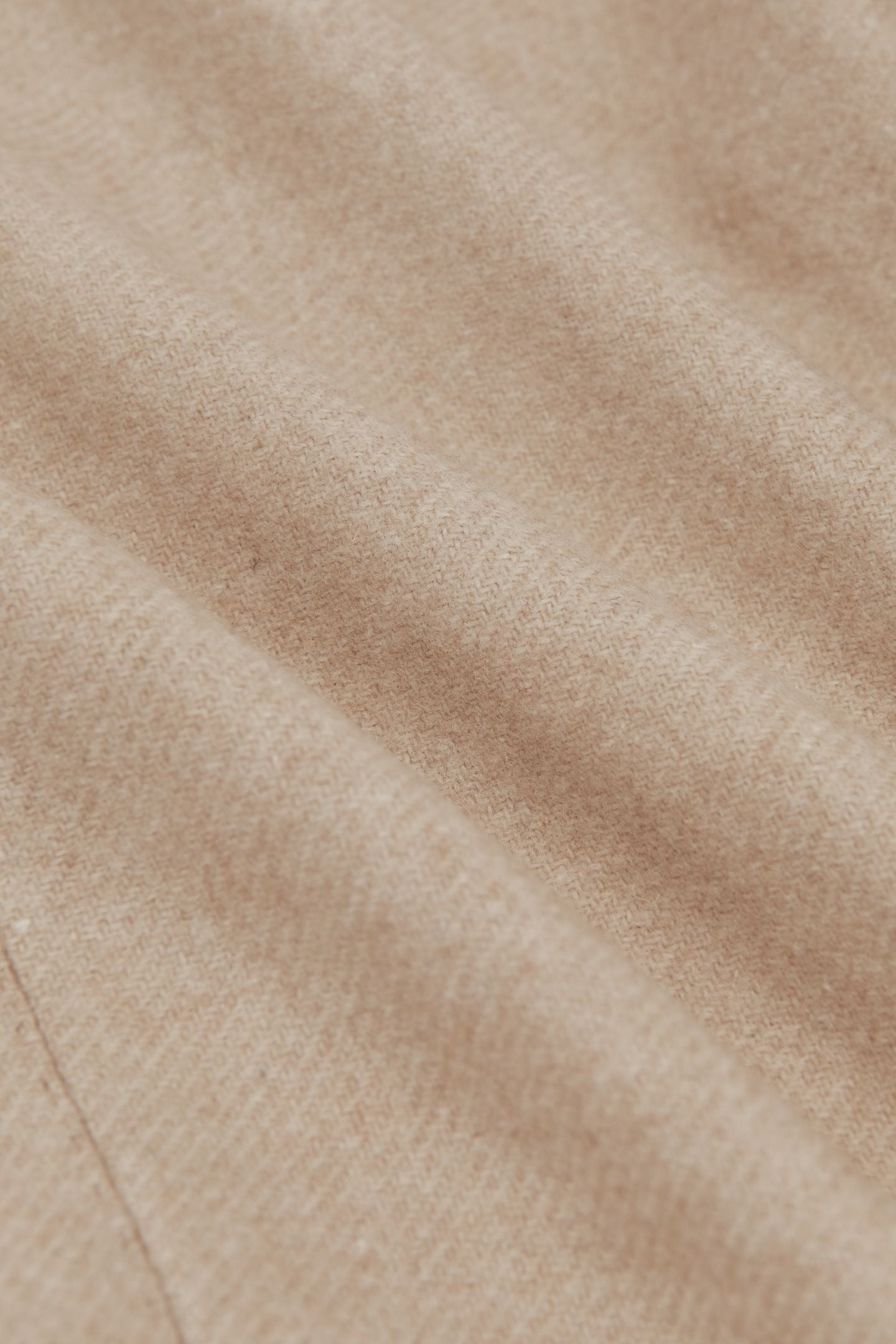 SB NOTCH FLANNEL BLAZER OATMEAL BROWN 6