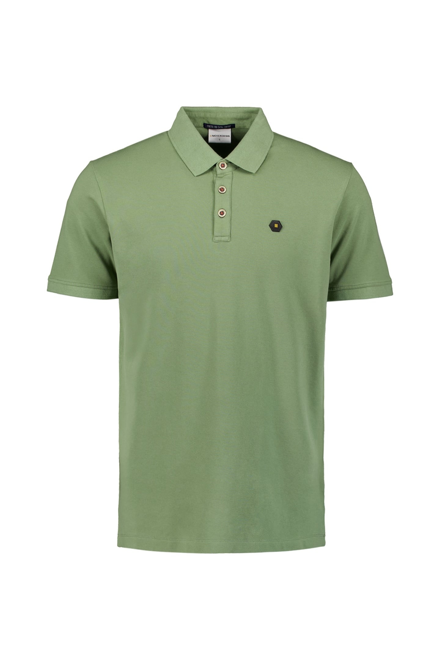 POLO PIQUE GARMENT DYED GREEN 5