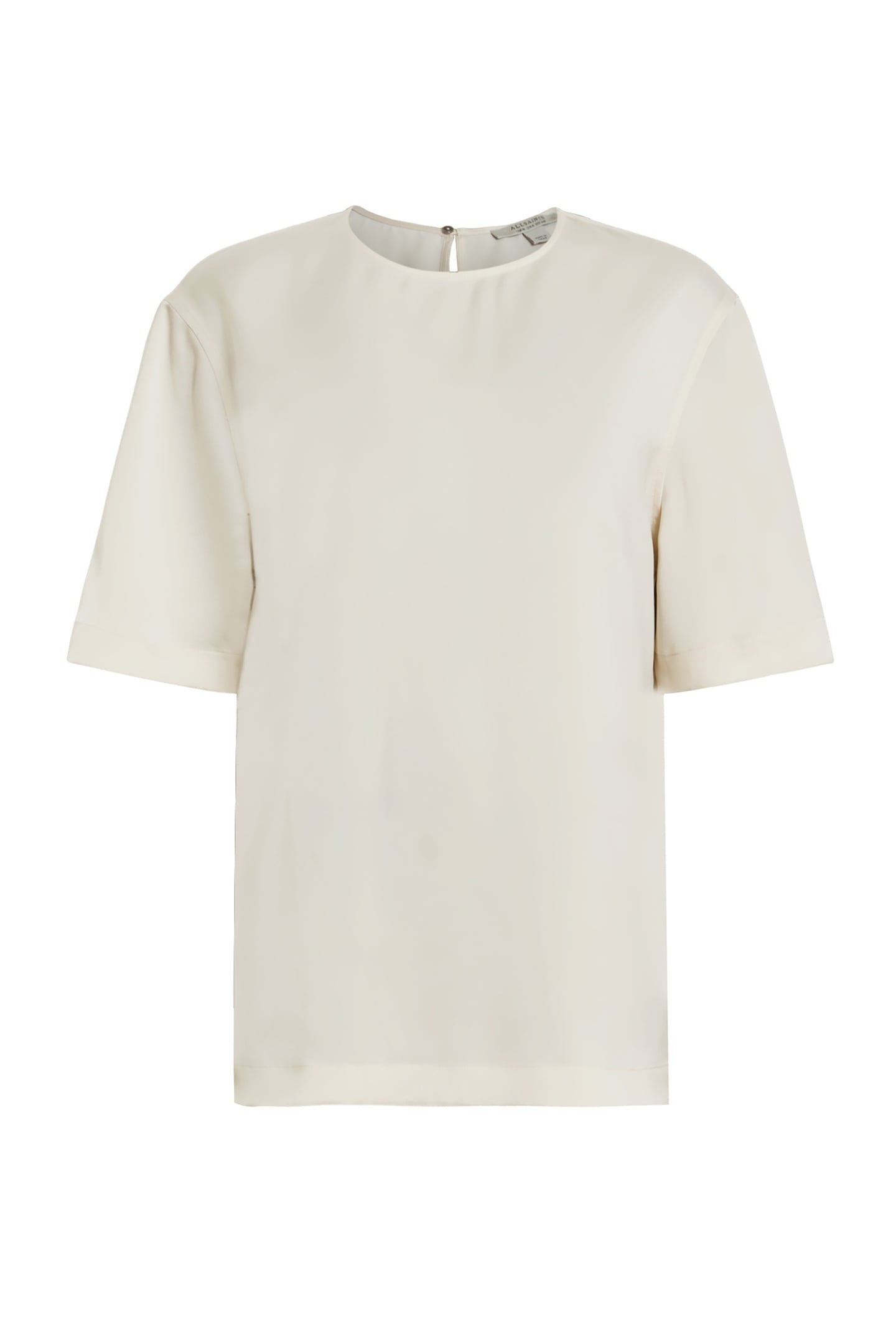 AMELIE SATIN TEE TOFU WHITE 6