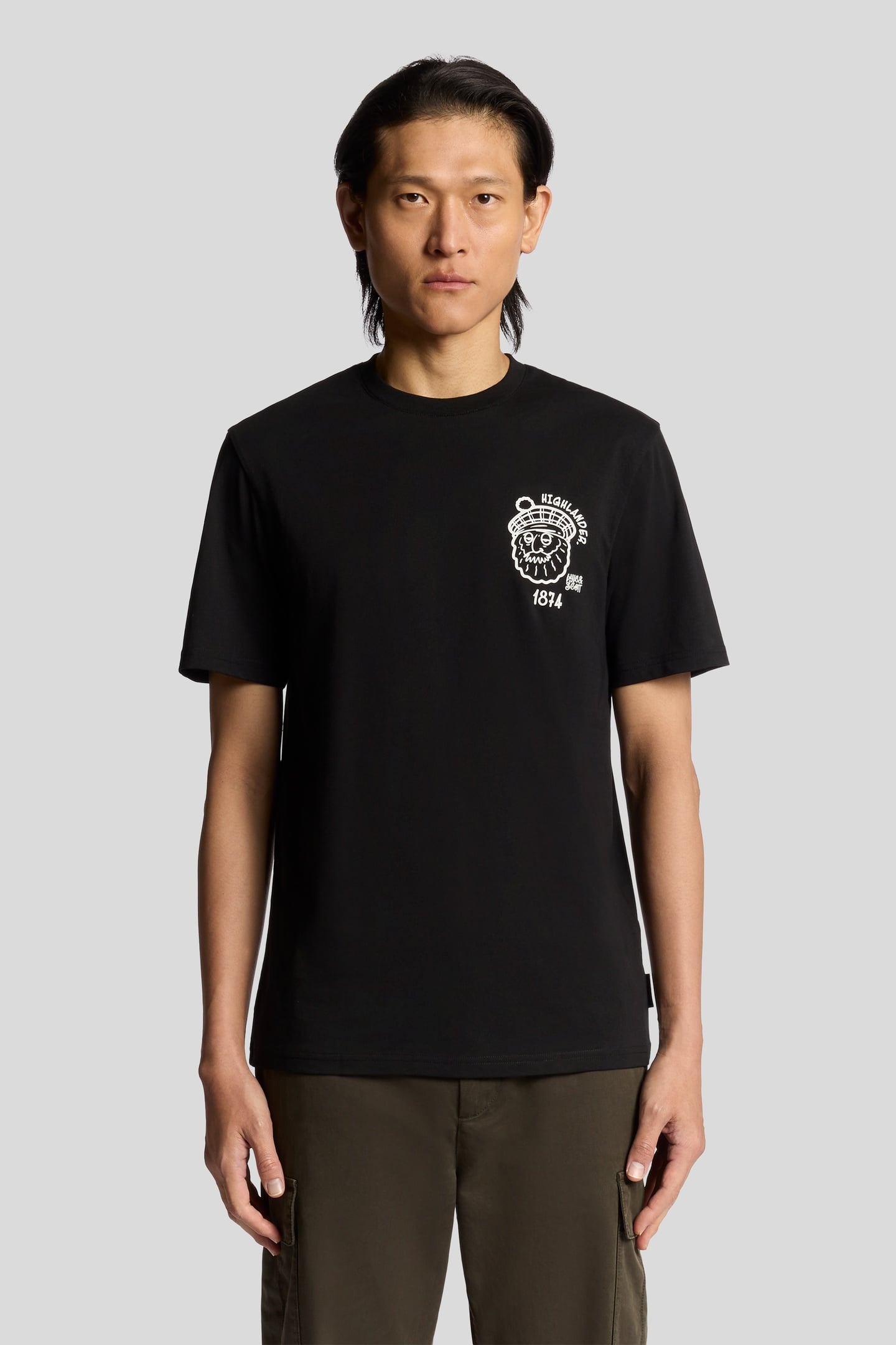 HIGHLANDER GRAPHIC T-SHIRT JET BLACK 2