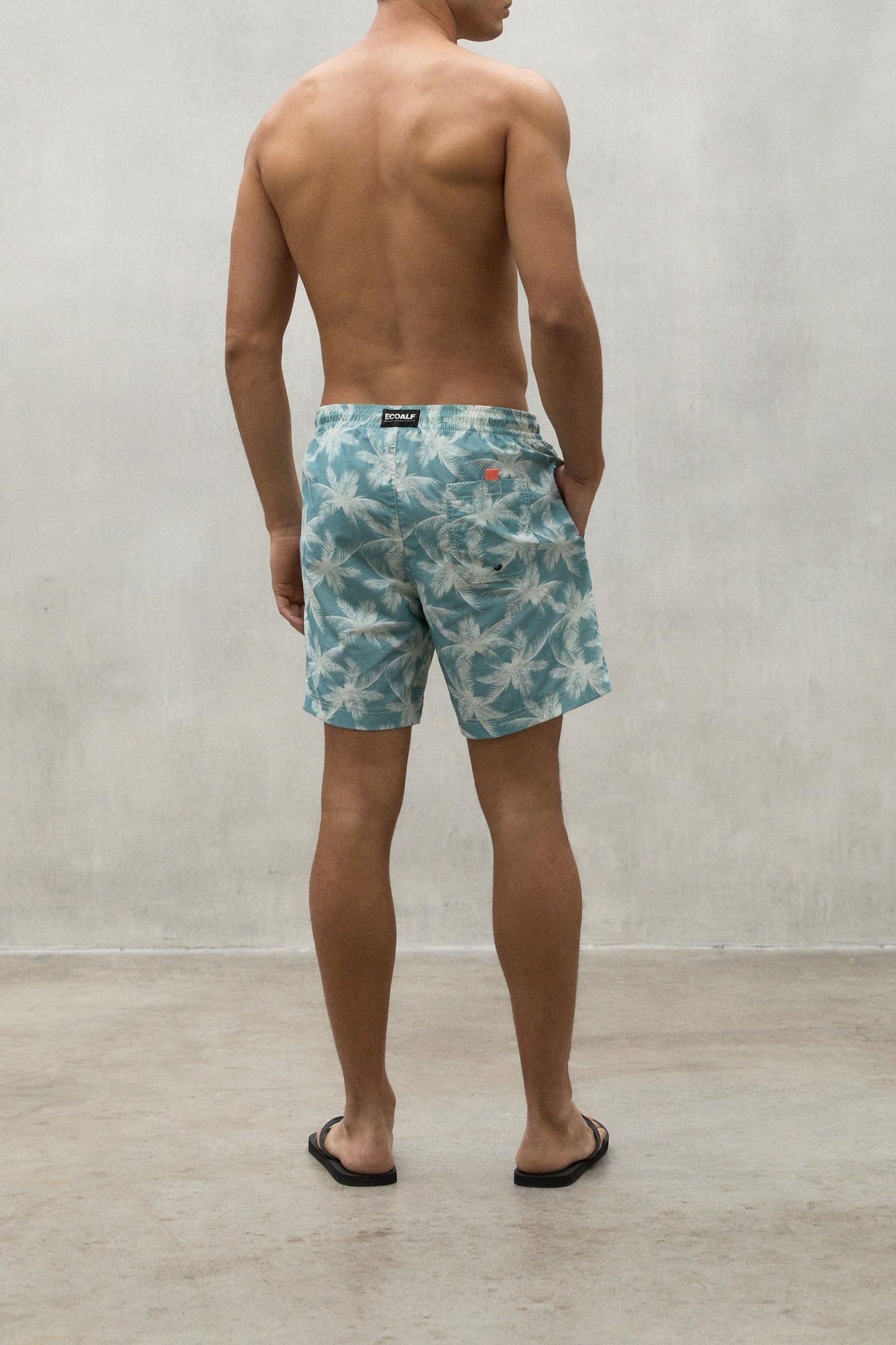 BEQUIAALF SWIMSUIT PURPLE CHECK PRINT 2