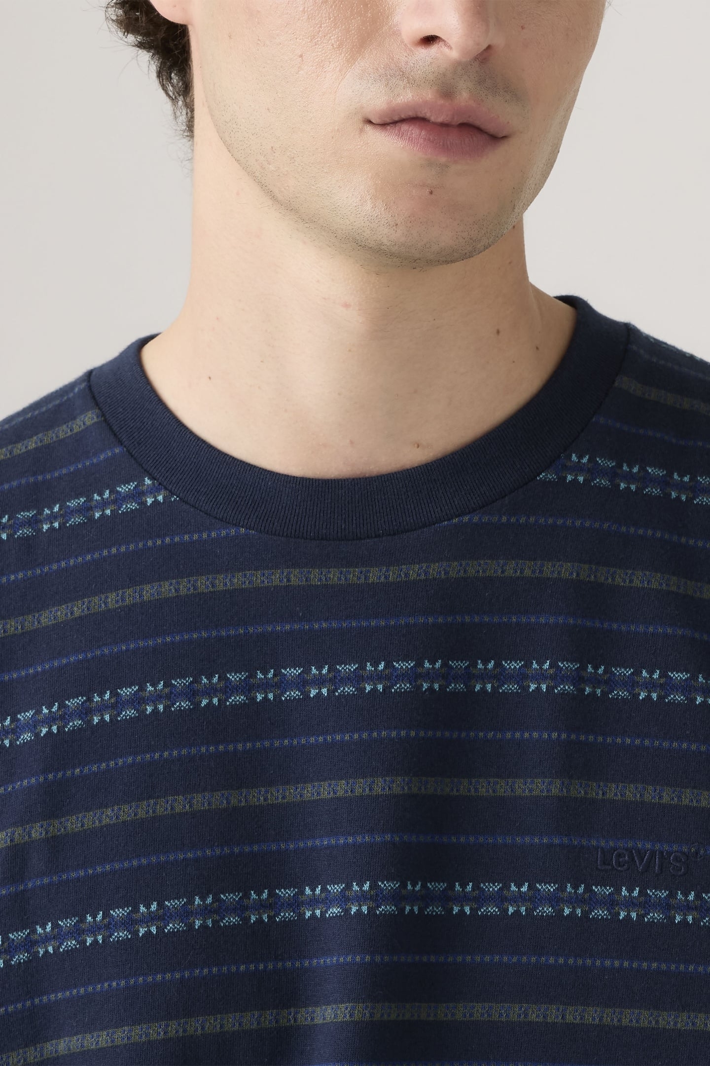 LONG SLEEVE GRAPHIC AUTHENTIC TEE BROWN 5