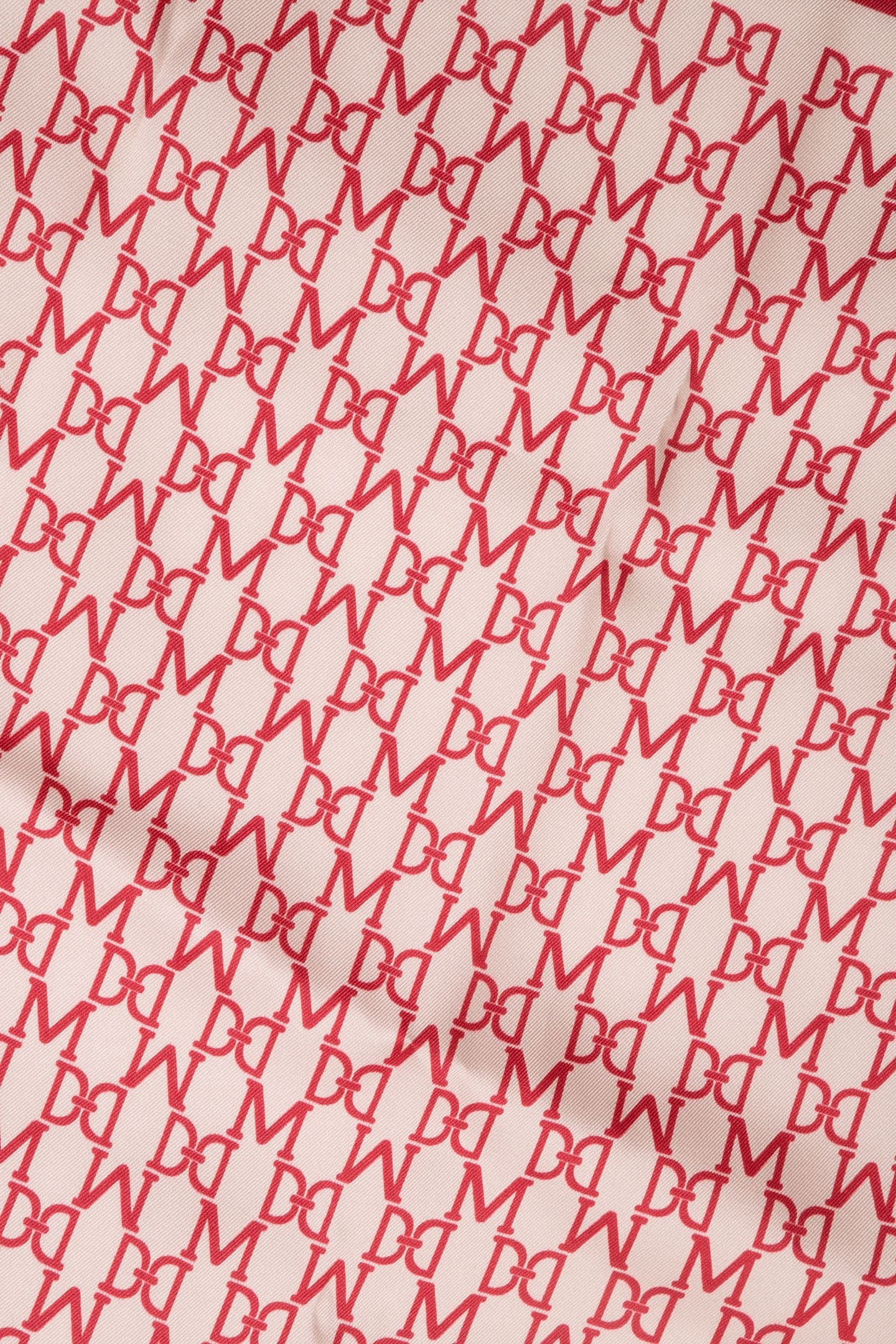 MARCIANO BY GUESS TEODORA PRINTED SCARF NEW MONOGRAM BLUSH 4