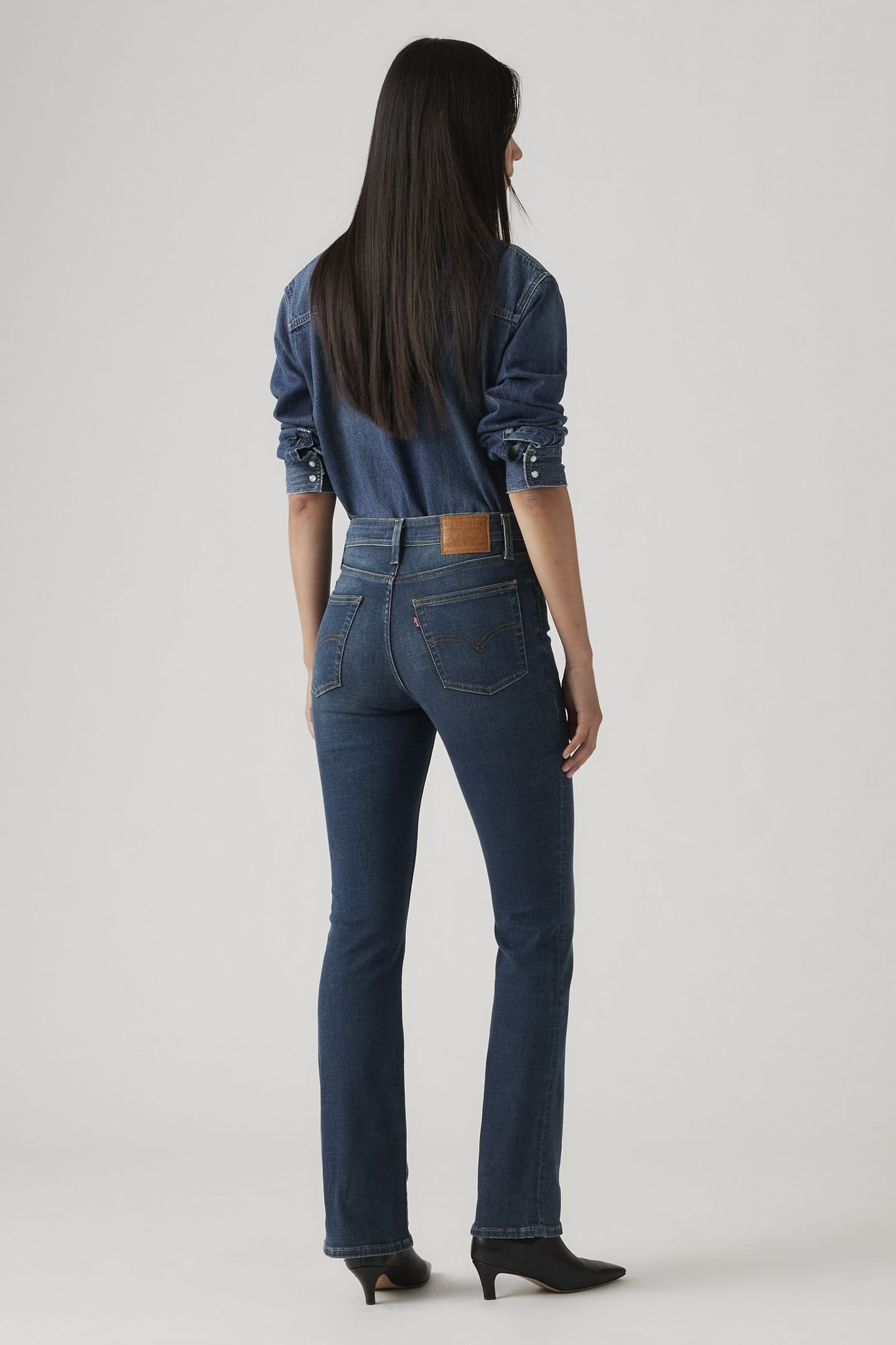 725™ HIGH RISE BOOTCUT JEANS BLUE 4