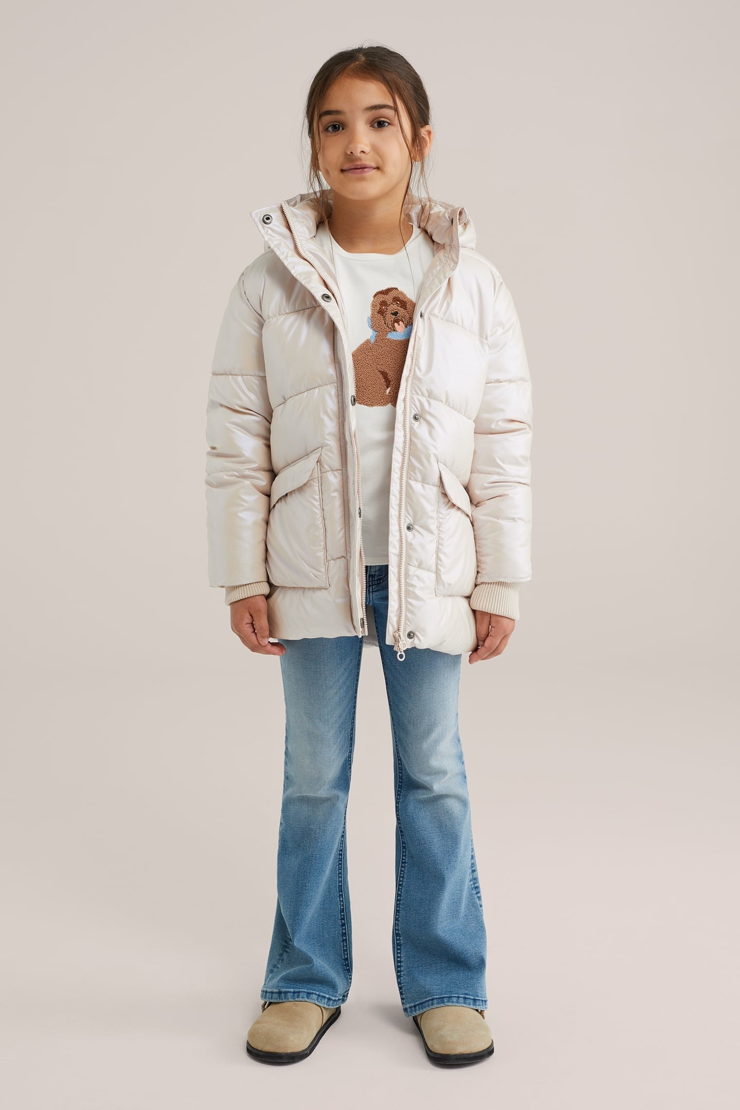 JACKET MIDLONG ECRU 2