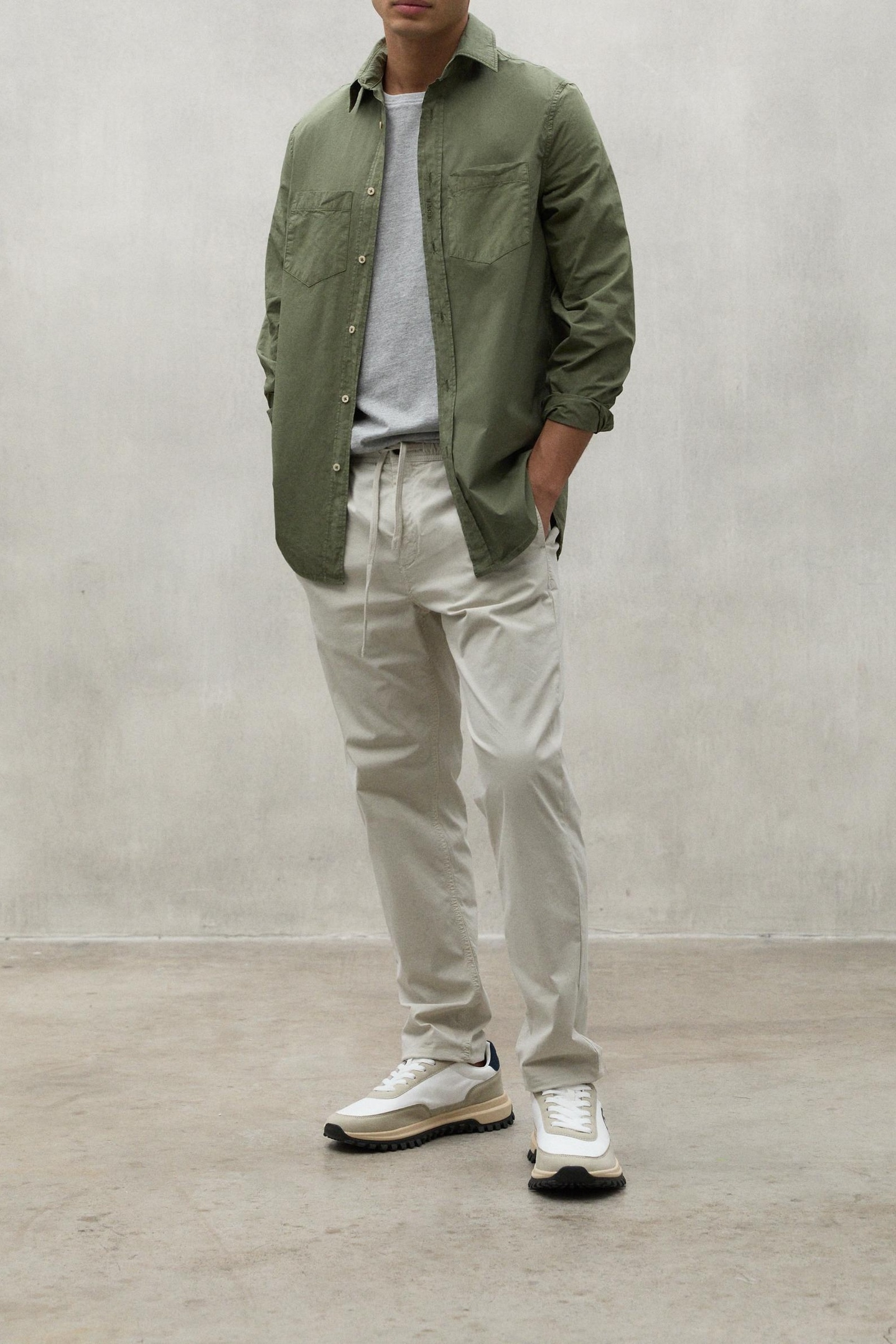 ERNESTOALF SHIRT KHAKI 2