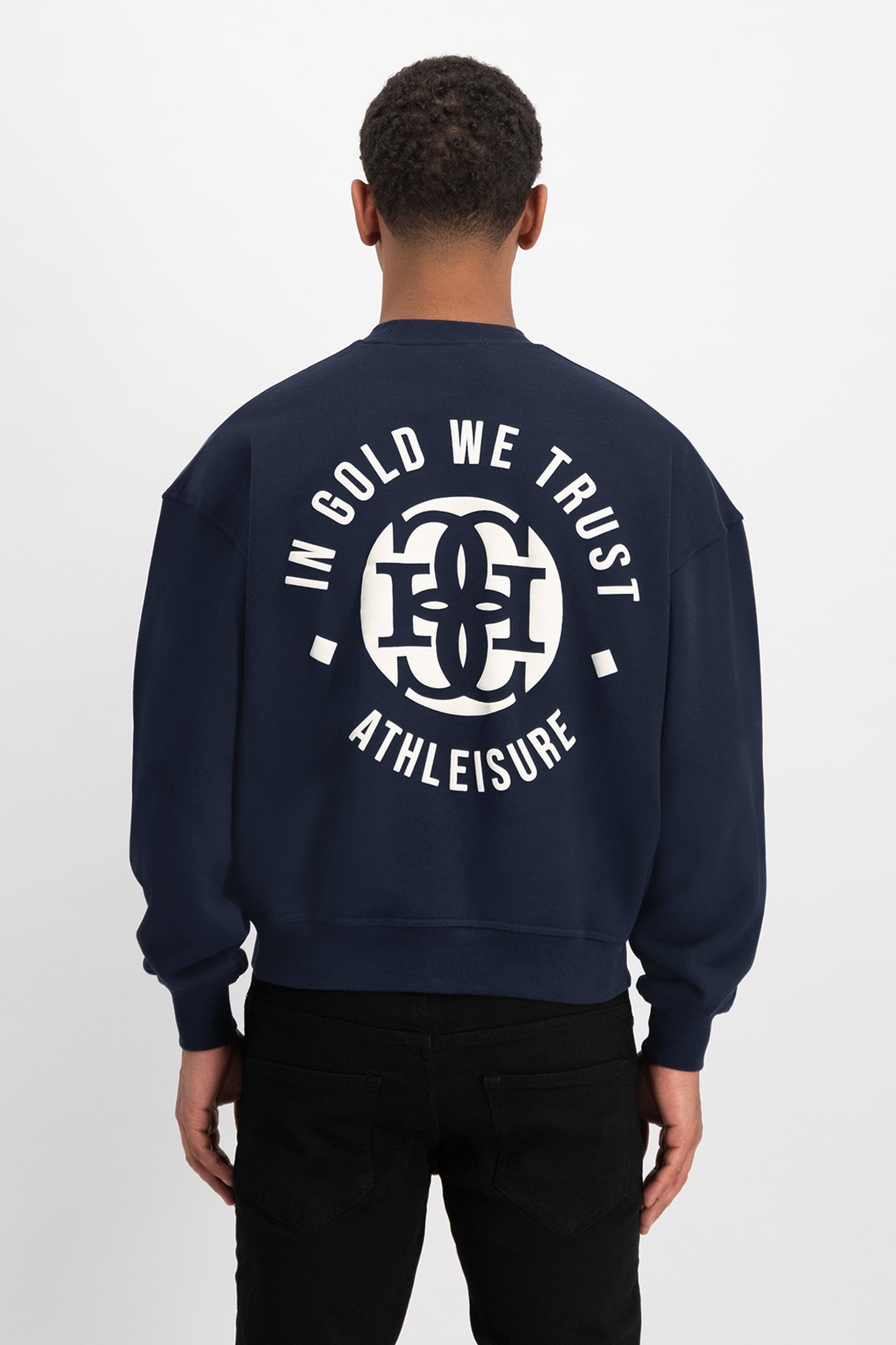 UNISEX THE BASKET SWEATER NAVY 2