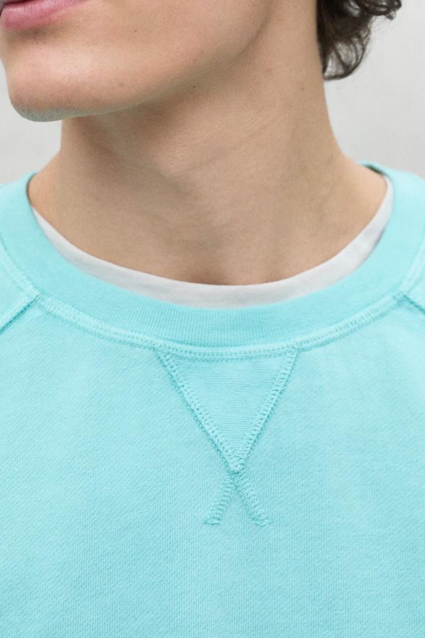 BERJAALF SWEATSHIRT LIGHT TOURQUISE 5