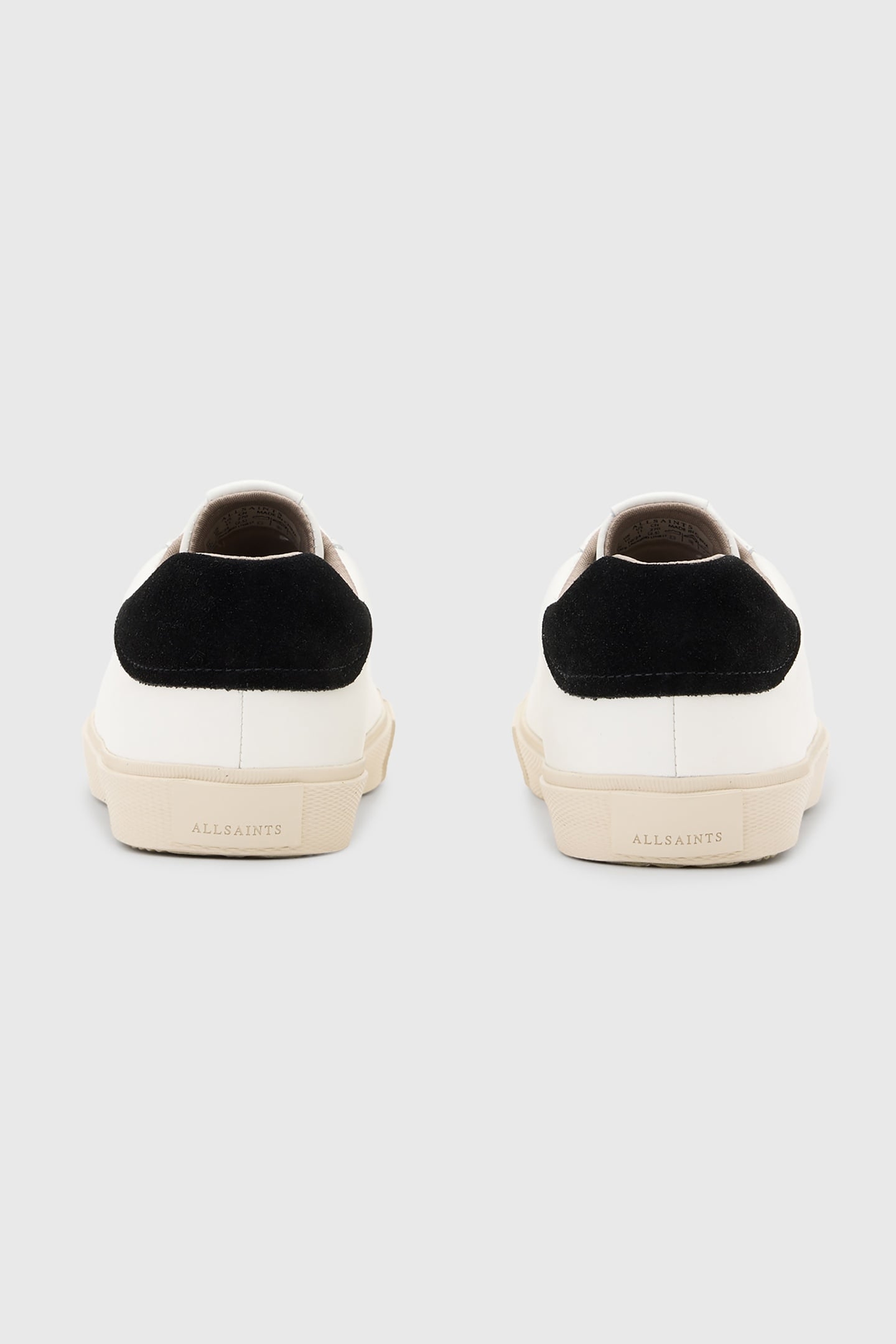 UNDGRND LTHR LOW TOP WHITE/BLACK 4