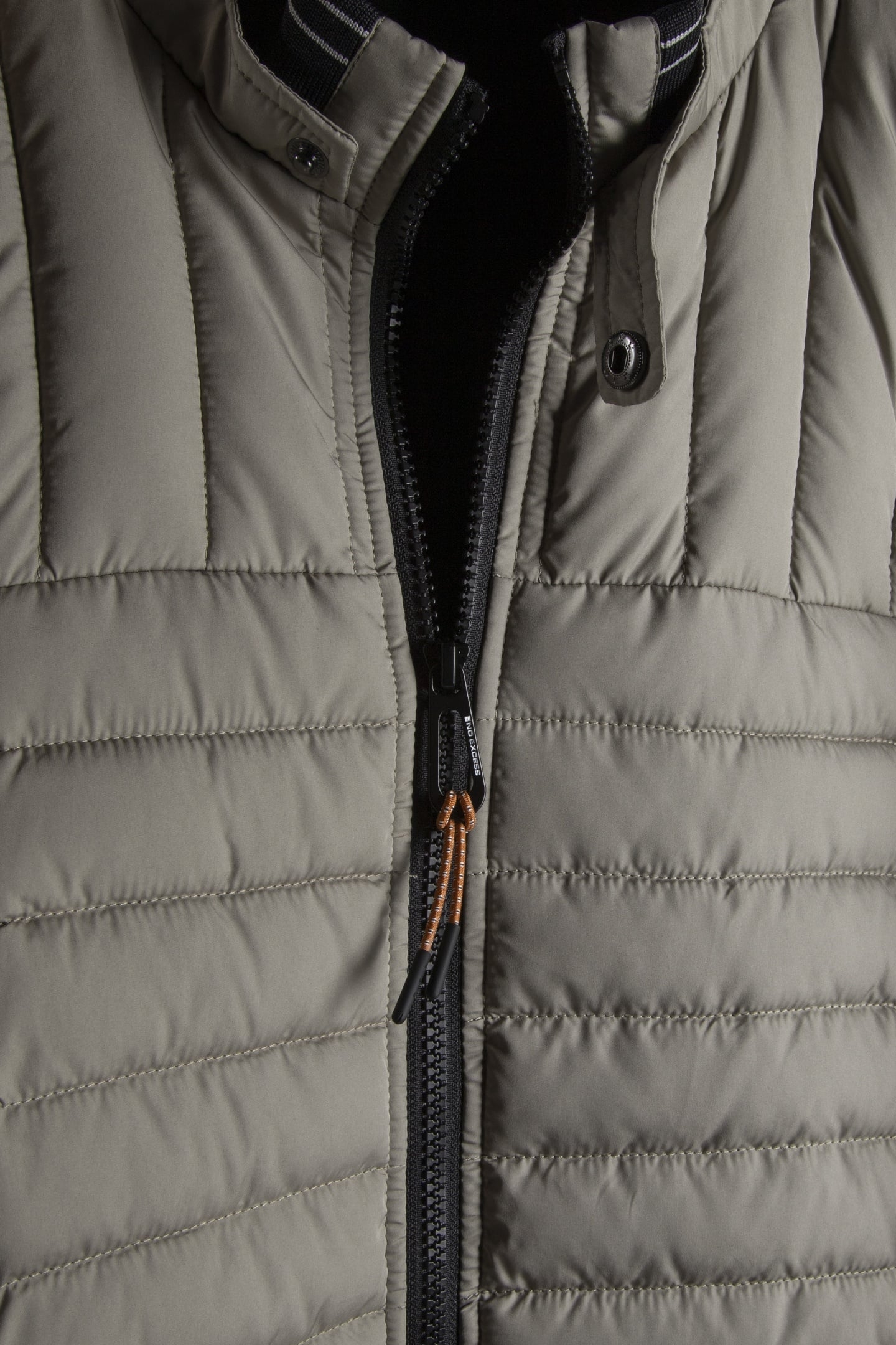 JACKET SHORT FIT PADDED LIGHT ARMY 5