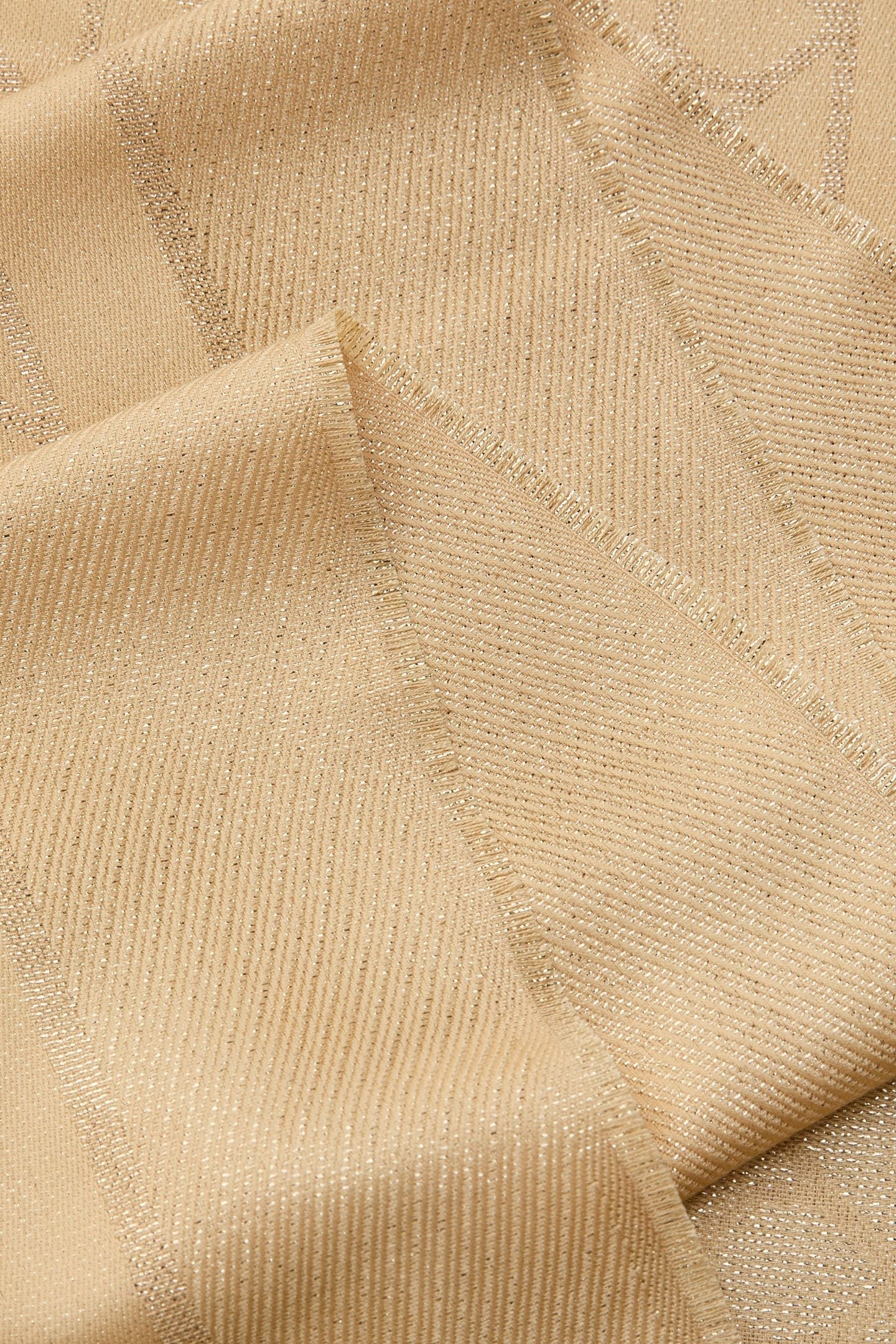 EMBLEM SHINE SIGNATURE SCARF PARSNIP 2