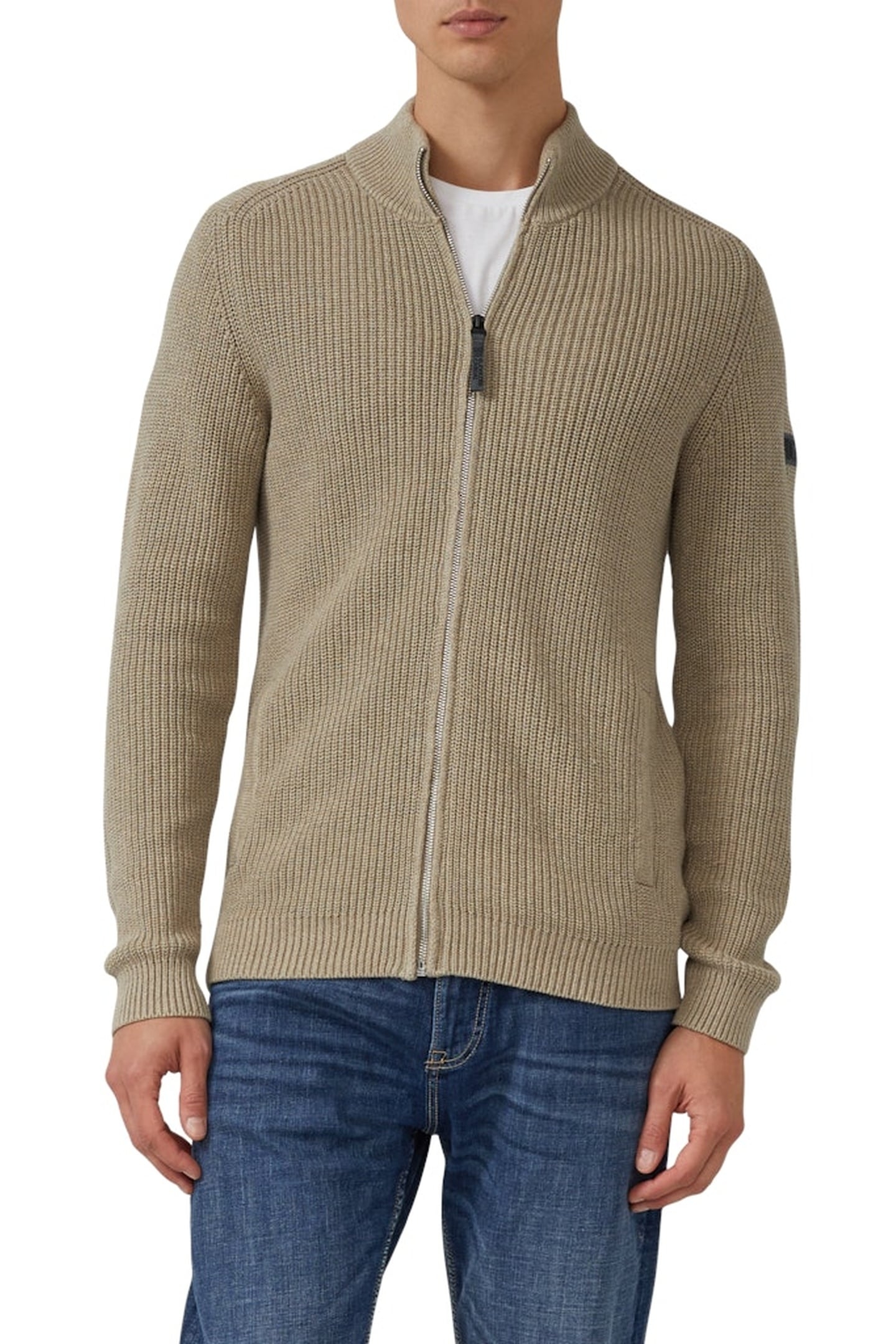 S.OLIVER CARDIGAN BEIGE 1