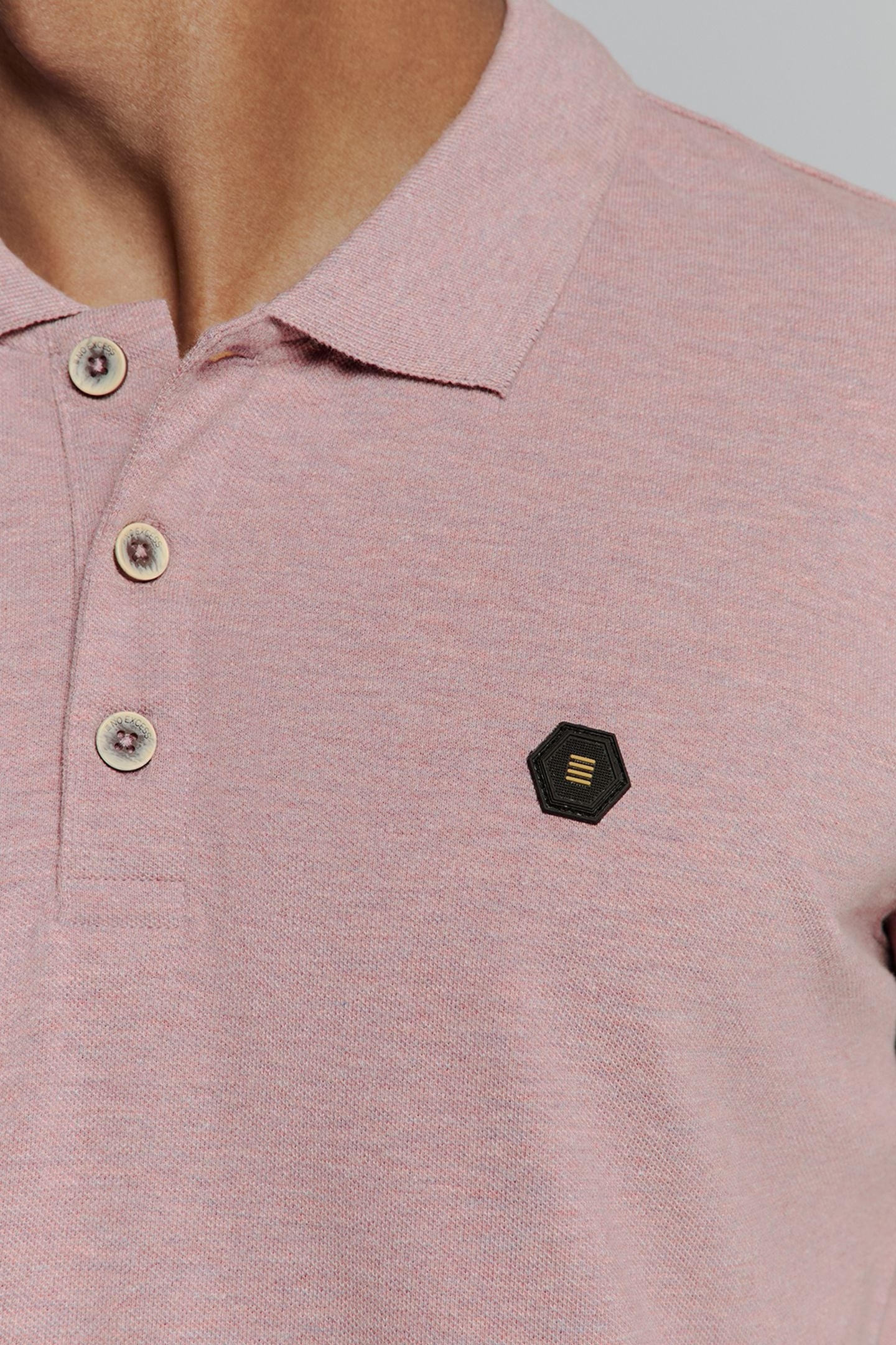 POLO MELANGE MAUVE 7