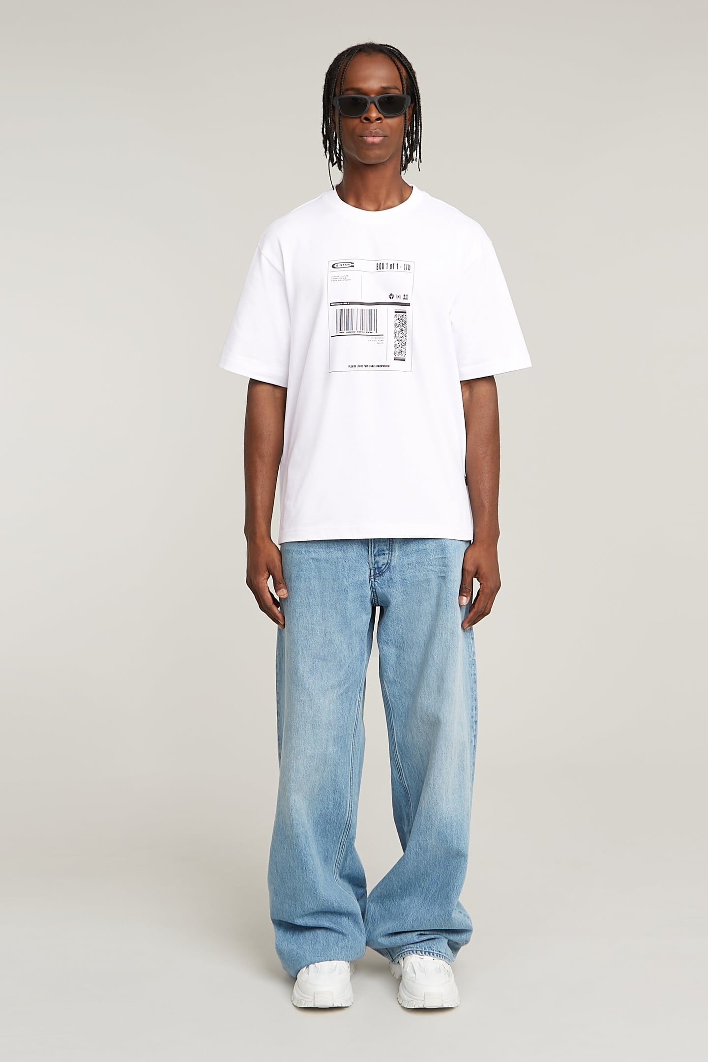 SHIPPING GR BOXY R T WHITE 1