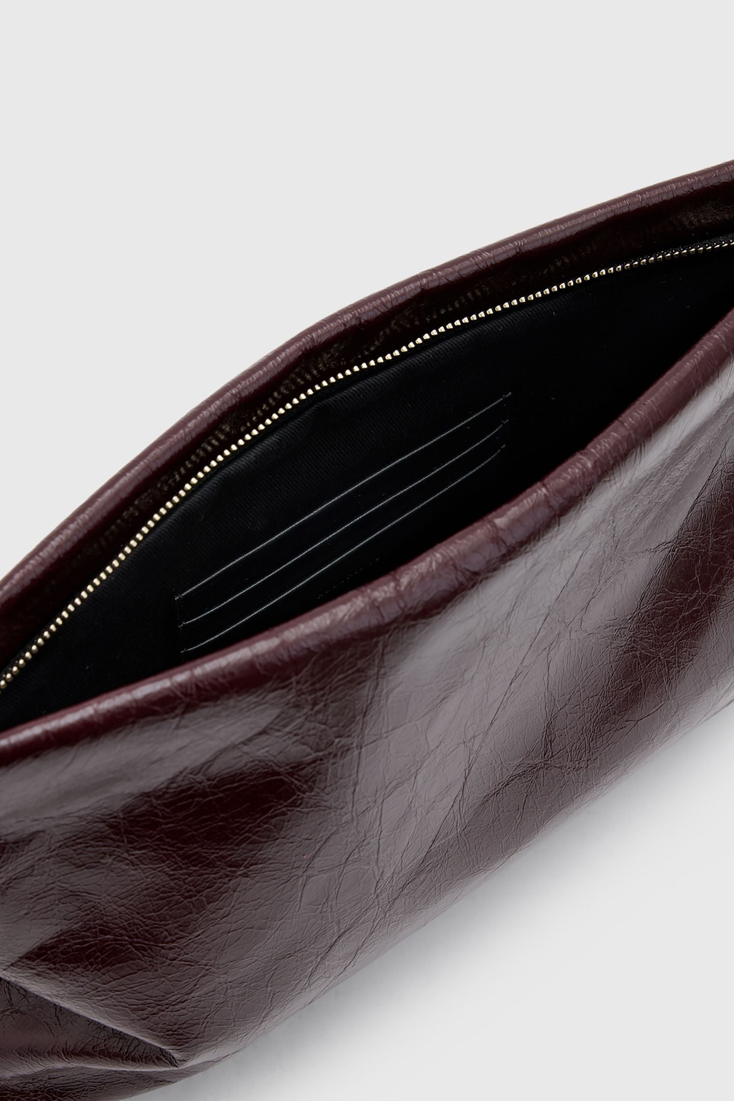 BETTINA CLUTCH BURNT RED 5