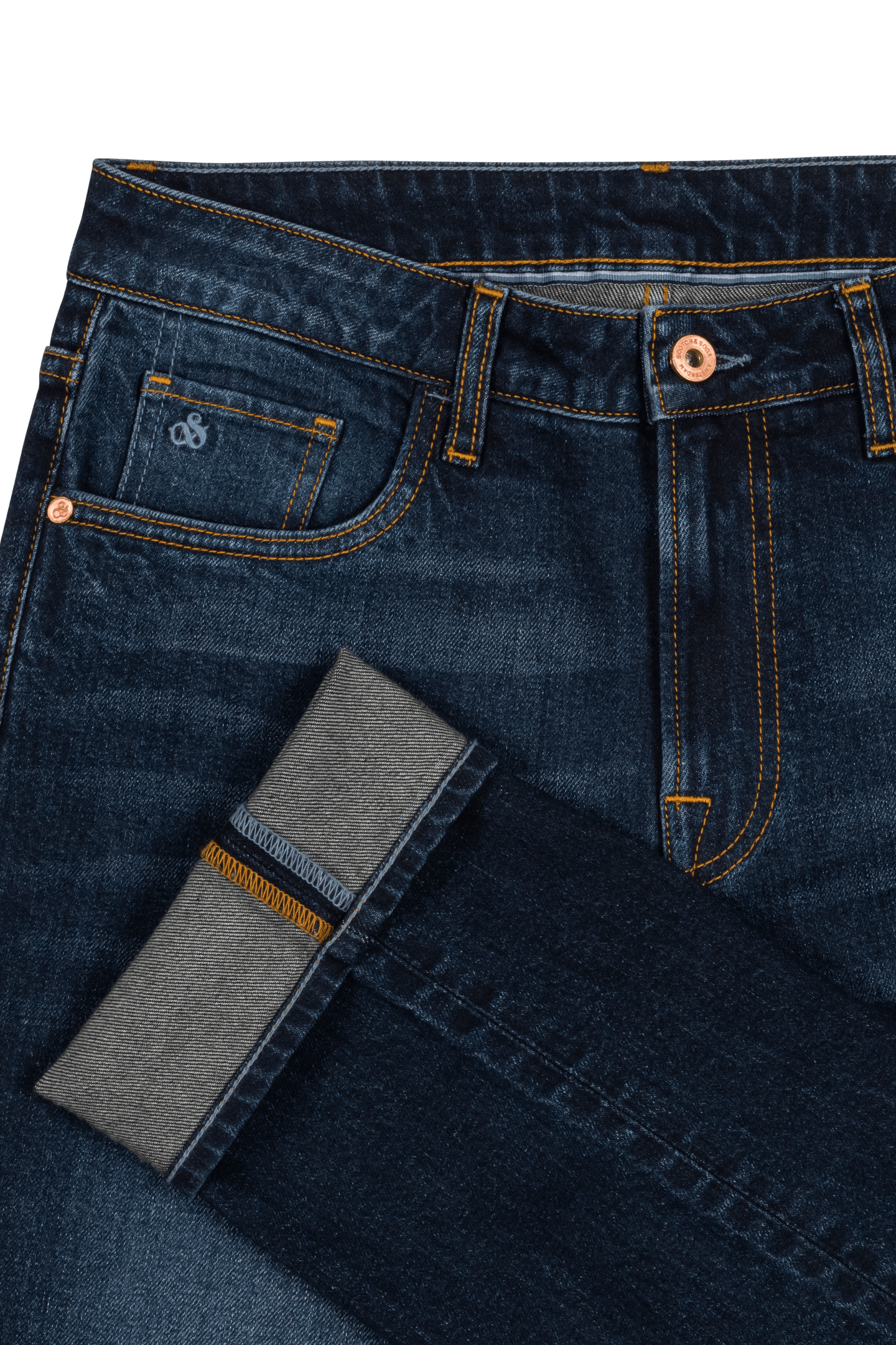 HAARLEM STRAIGHT FIT DENIM DWIGHT WASH (INDIGO) 5