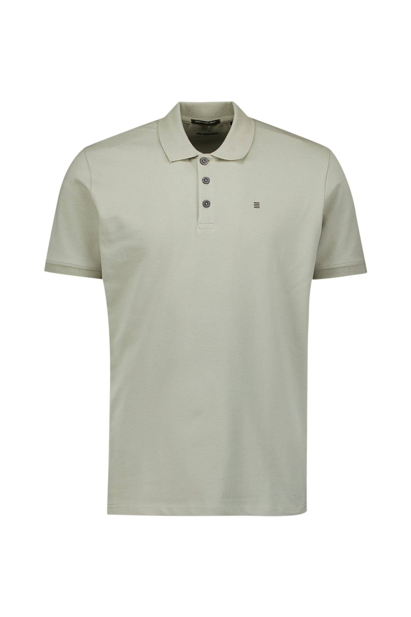 POLO PIQUE SOLID STRETCH SMOKE 3